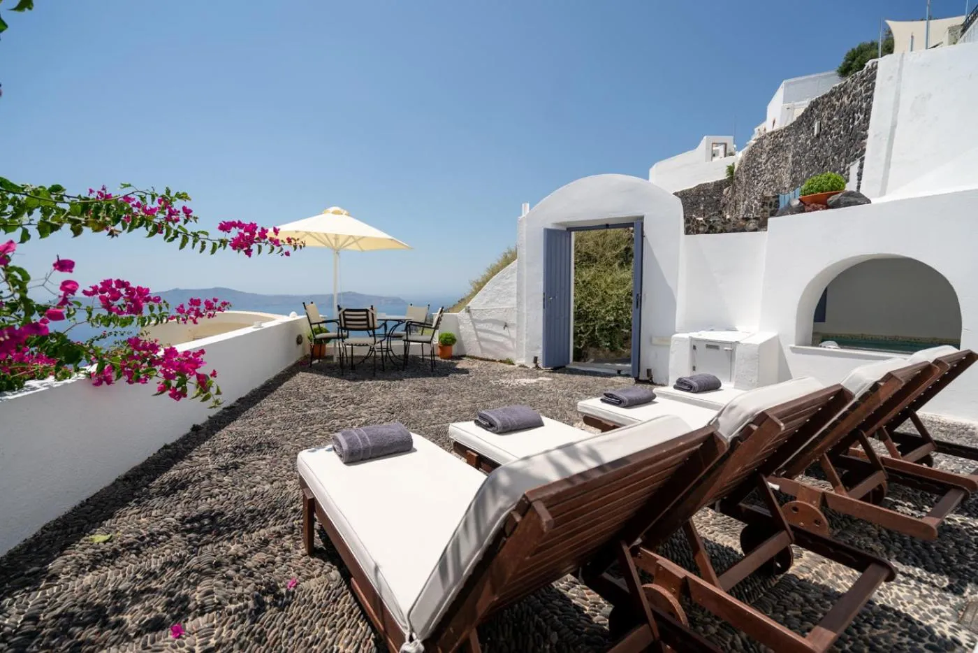 Patio in Lithies Traditional Homes