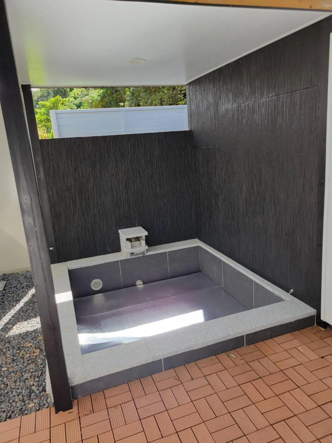 Open Air Bath in Villa 33 Kashikojima