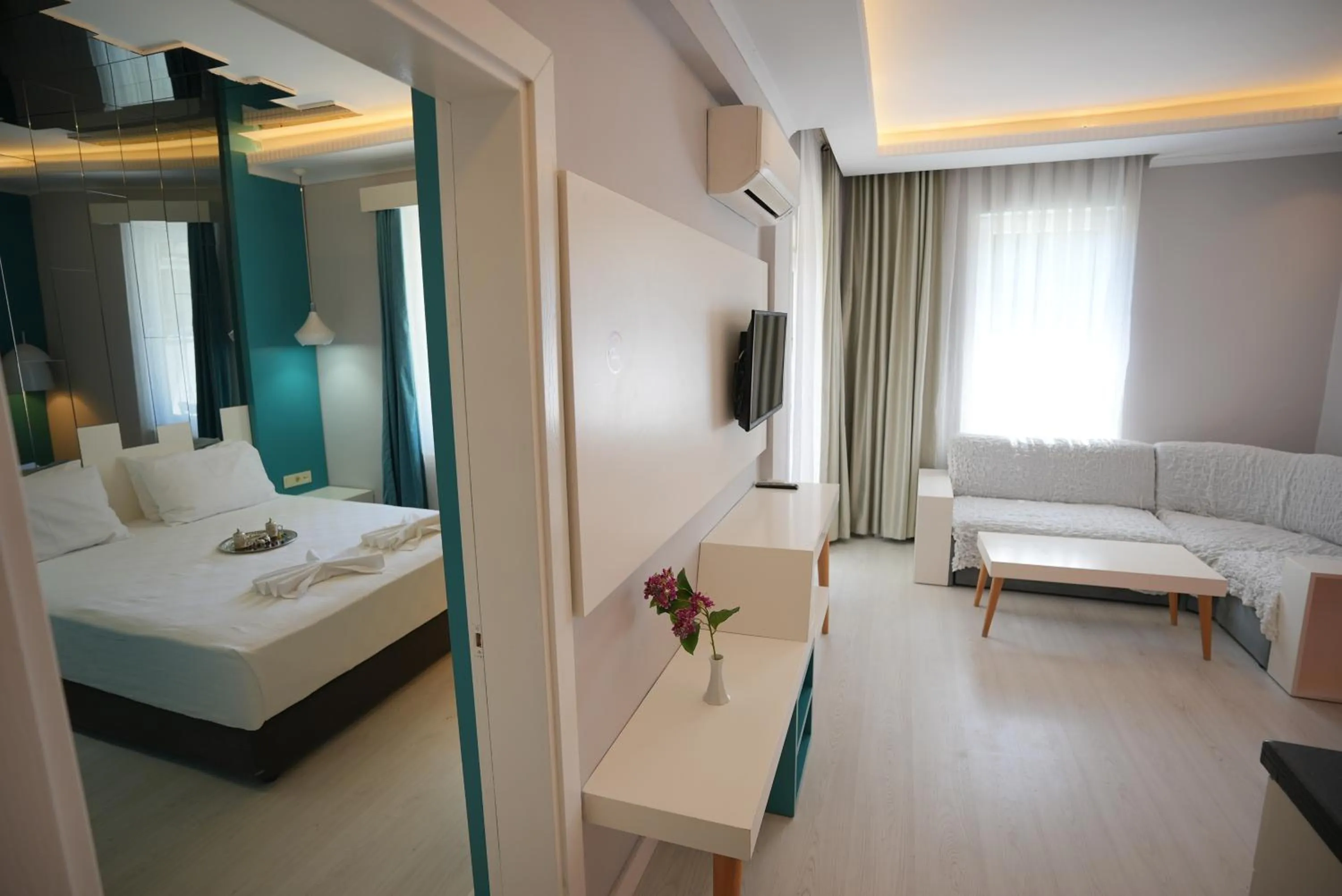 Photo of the whole room, Bed in Nar 15 Boutique