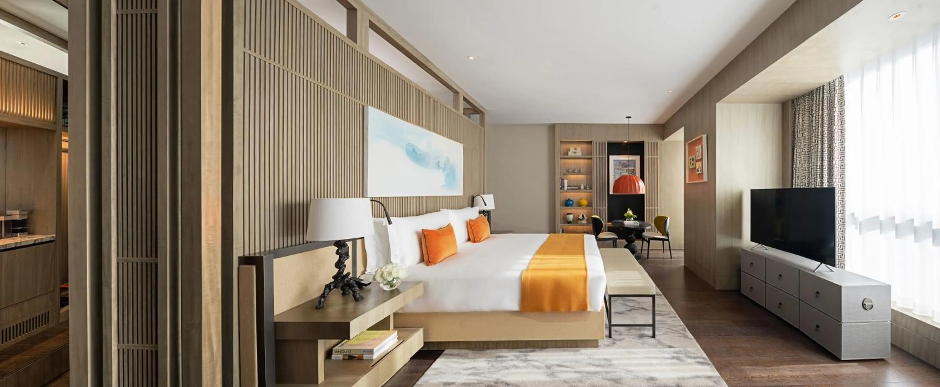 Photo of the whole room in MGM Shanghai West Bund