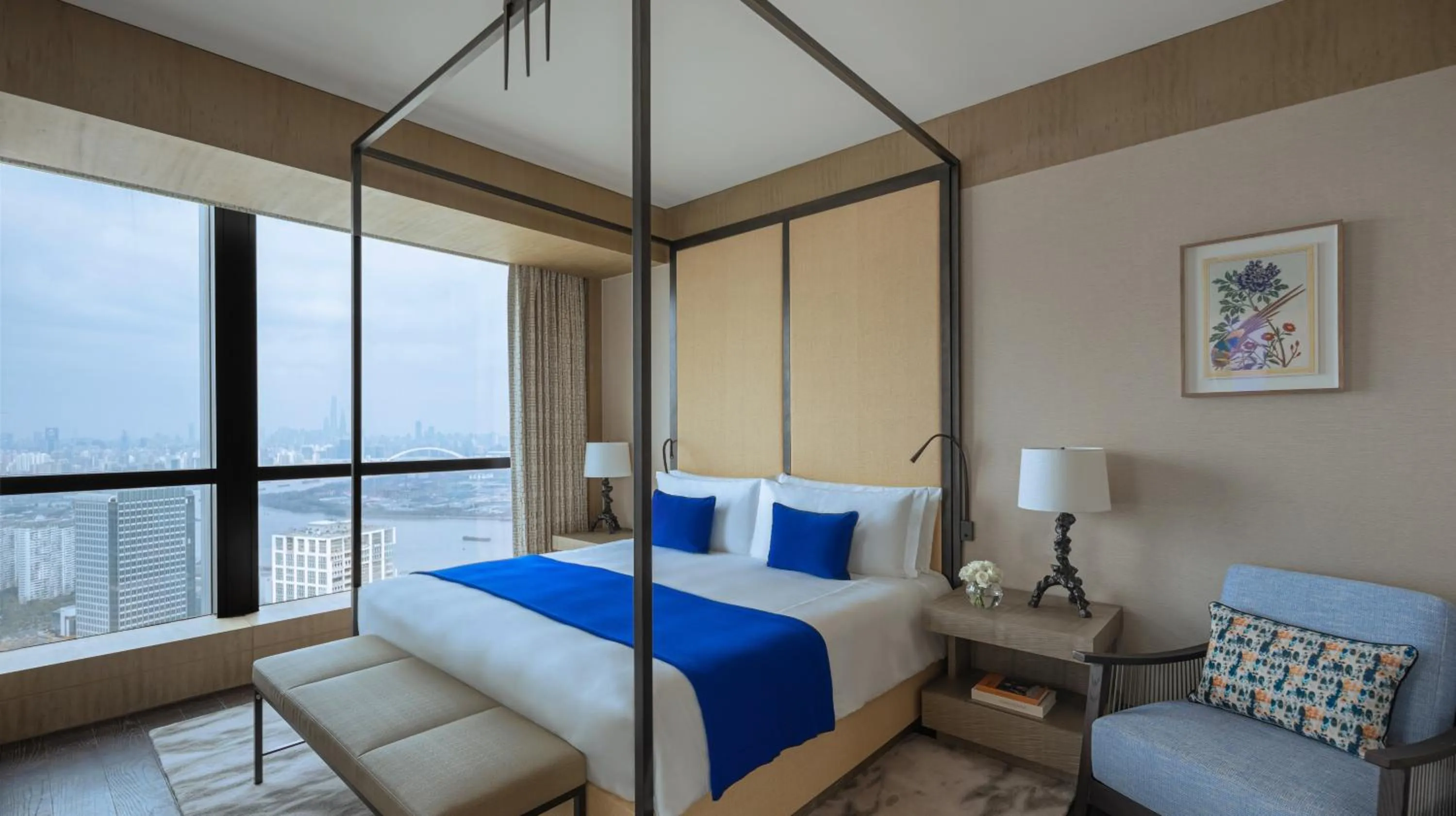 Bedroom, Bed in MGM Shanghai West Bund