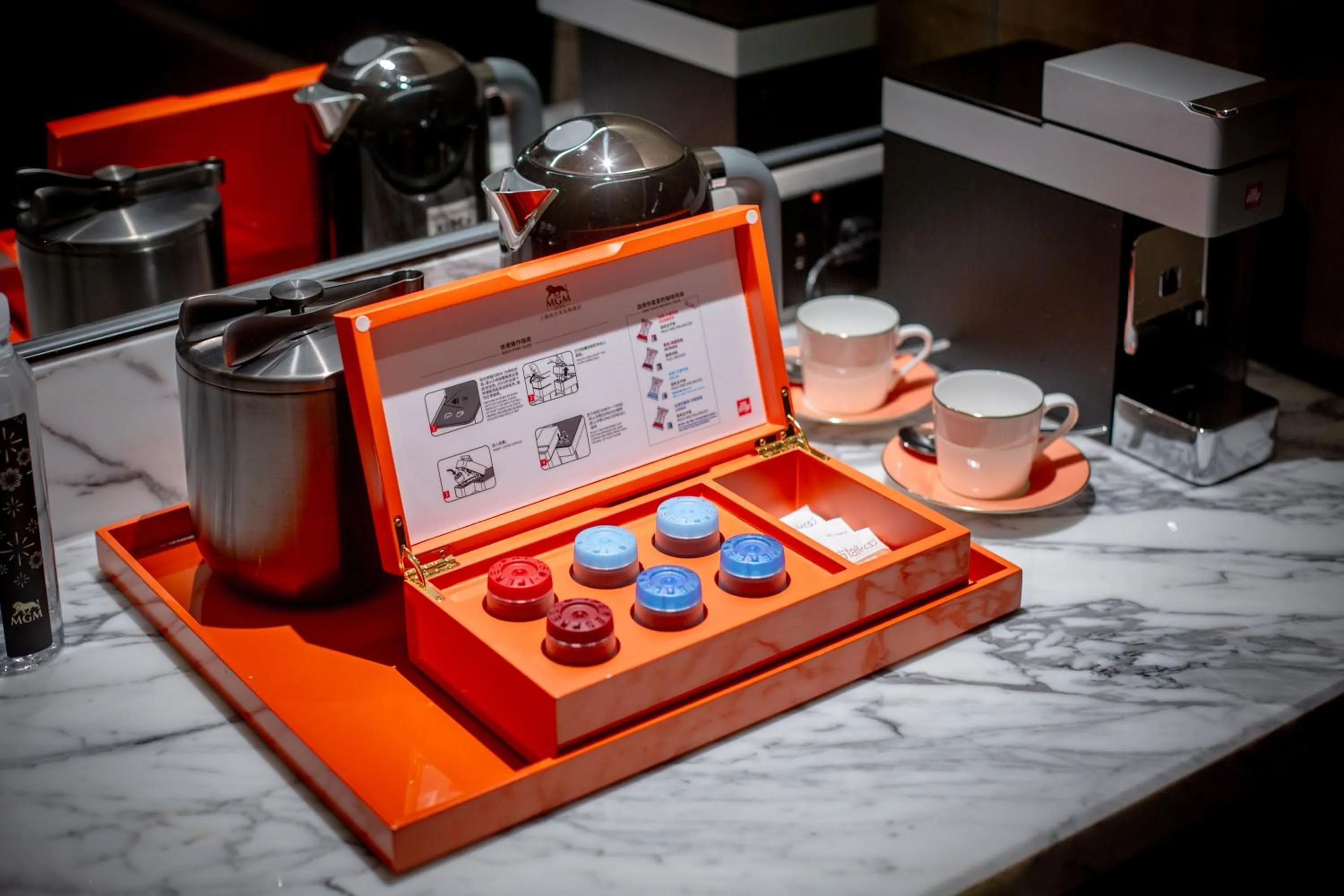 room service in MGM Shanghai West Bund