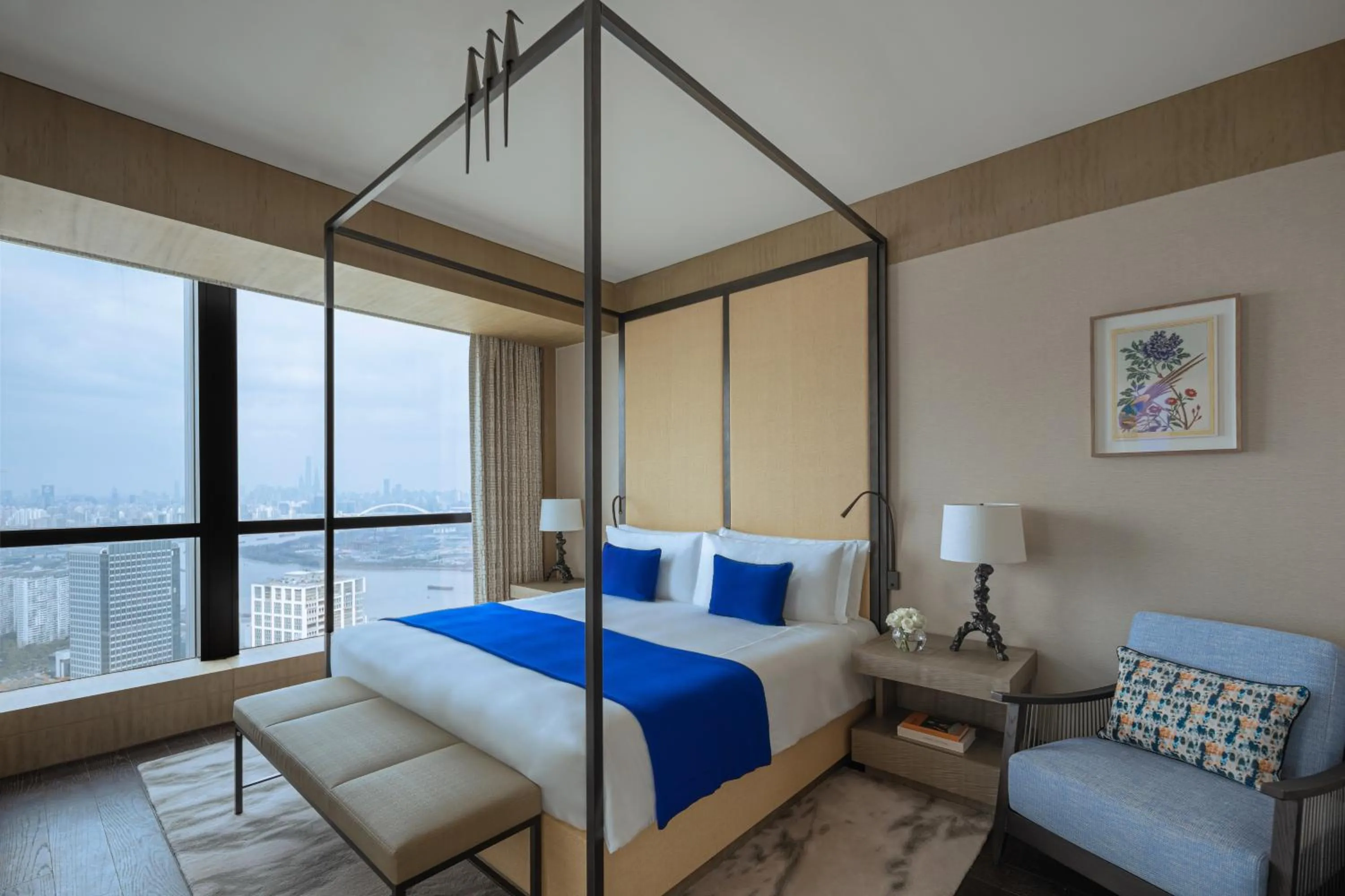 Bedroom, Bed in MGM Shanghai West Bund