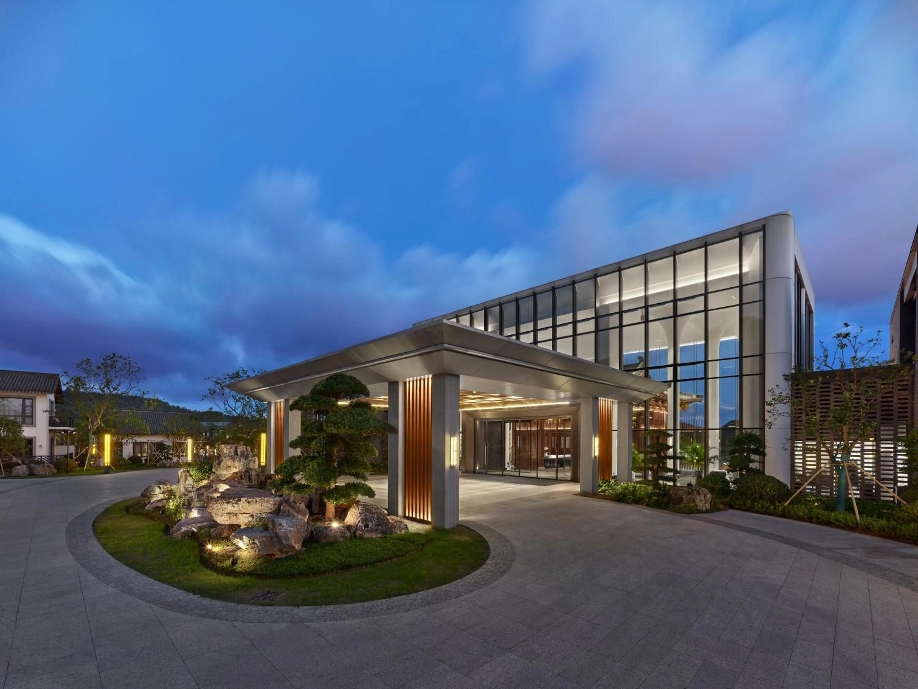 Lobby or reception in HOMM Huzhou Xisai Shan