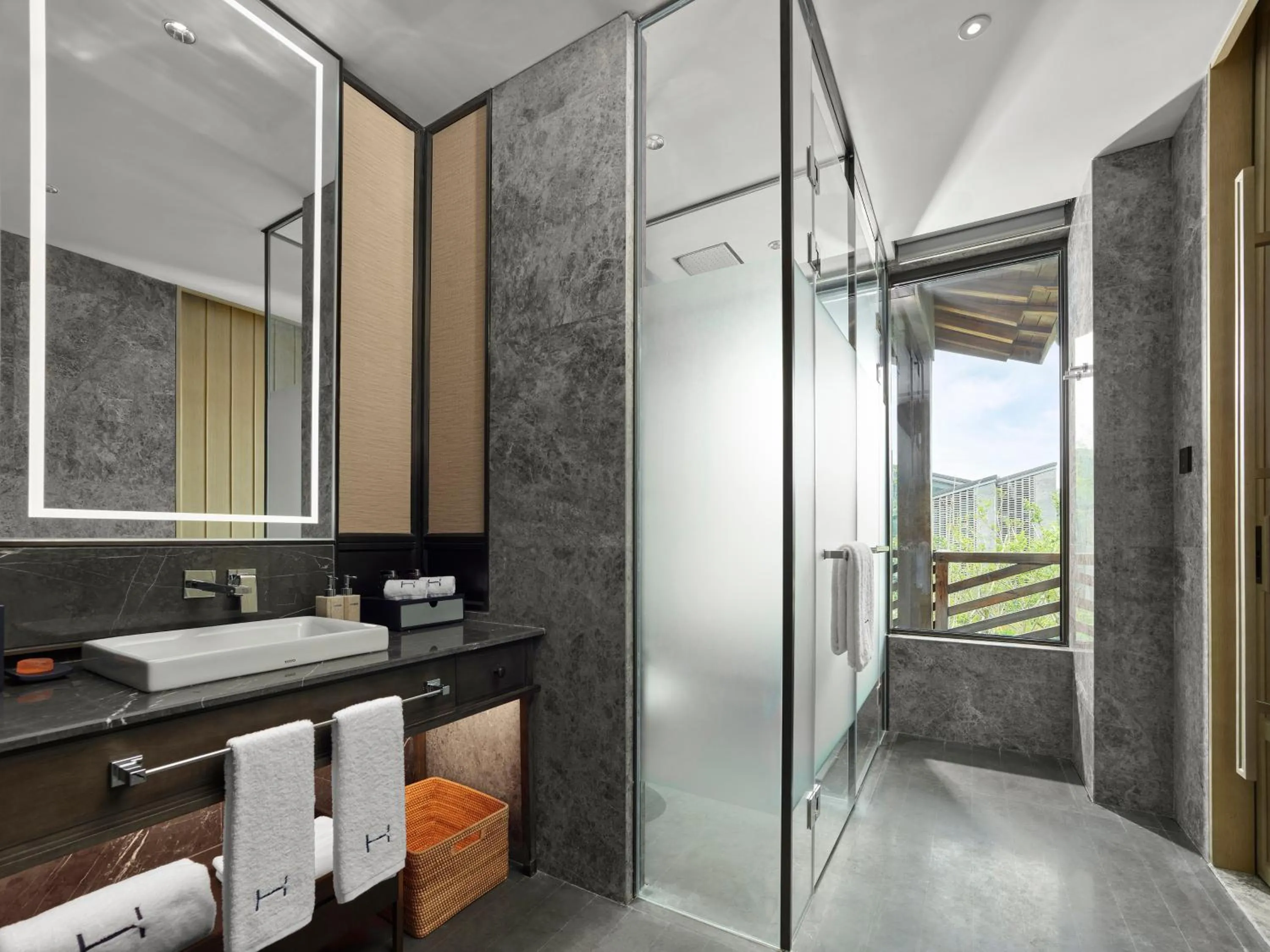 Bathroom in HOMM Huzhou Xisai Shan