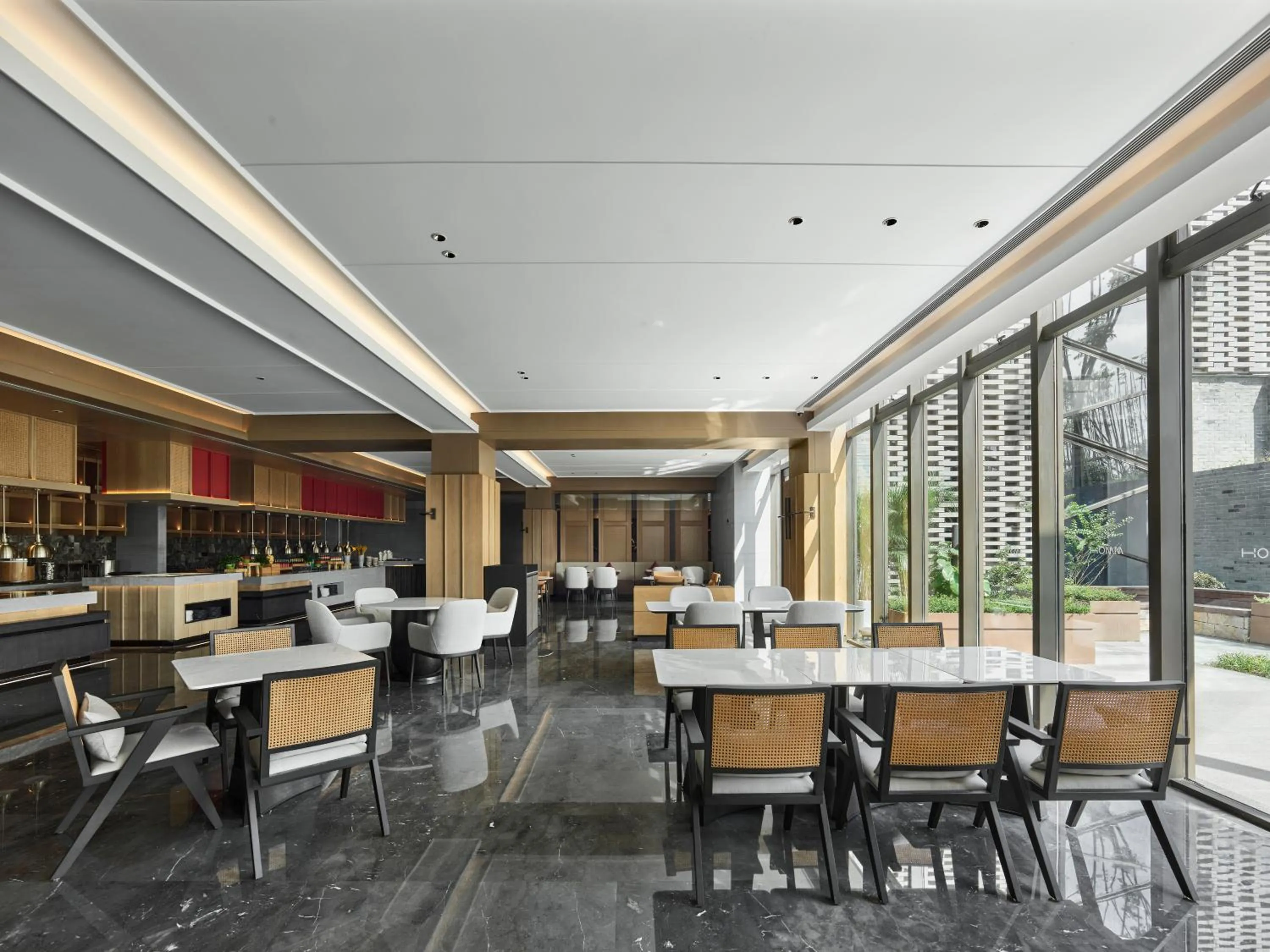 Restaurant/places to eat in HOMM Huzhou Xisai Shan