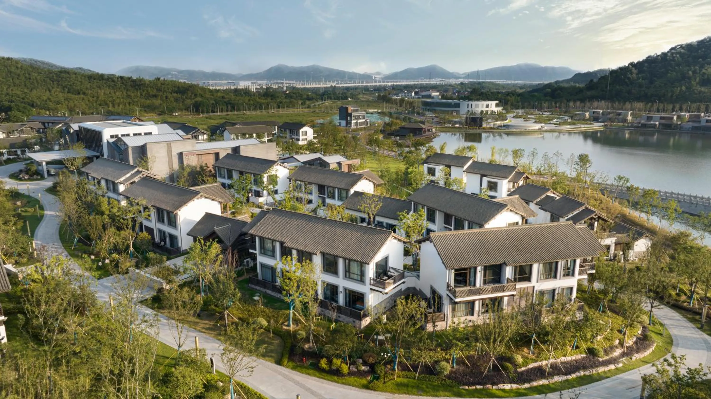 Property building in HOMM Huzhou Xisai Shan