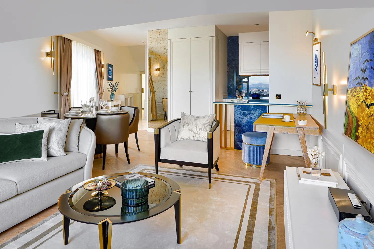 Living room in Ulus G Residences