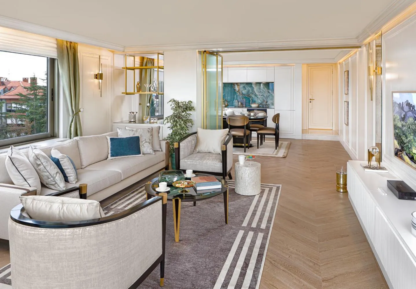 Living room in Ulus G Residences