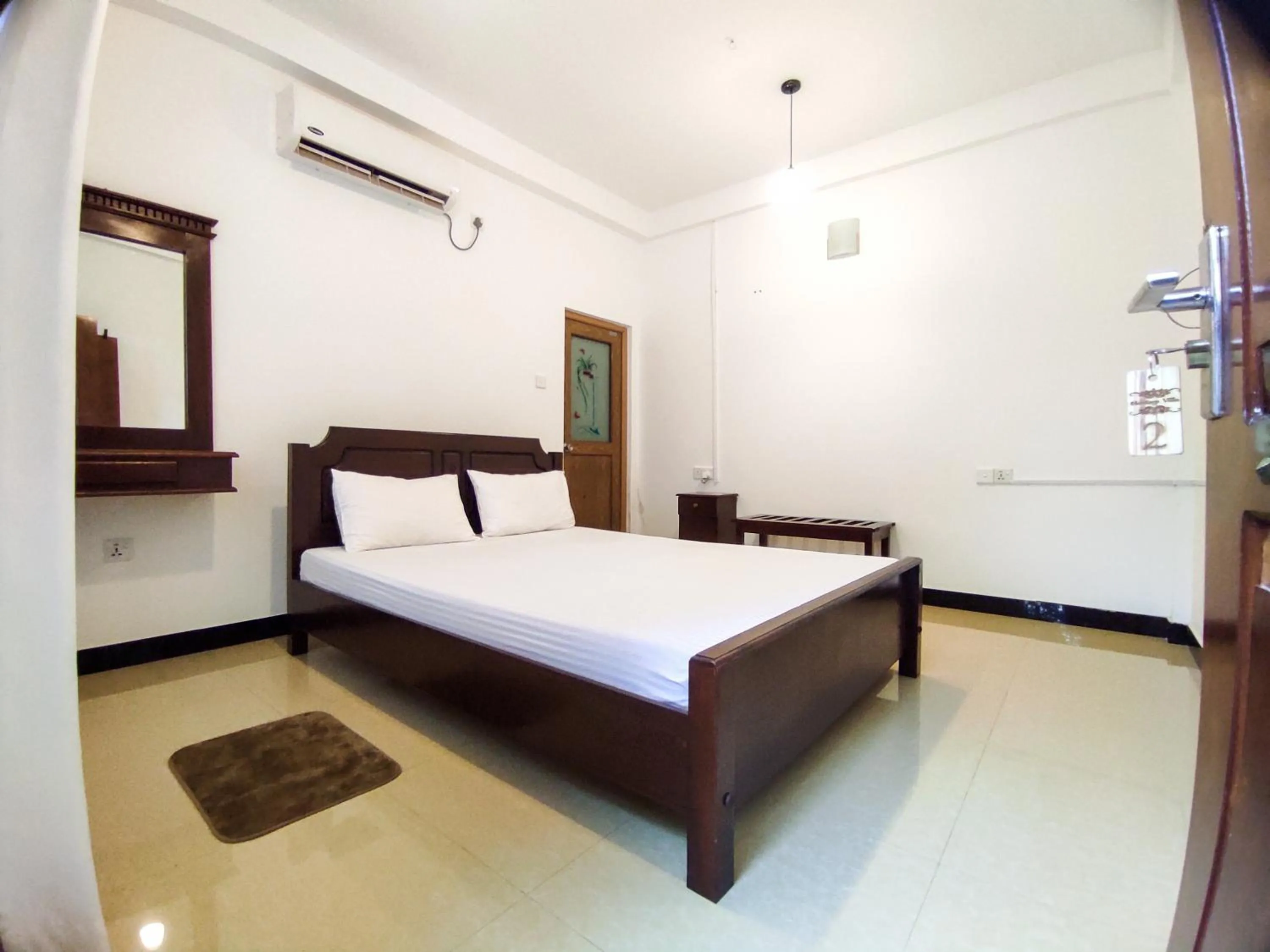 Bed in Heritage Villa Polonnaruwa