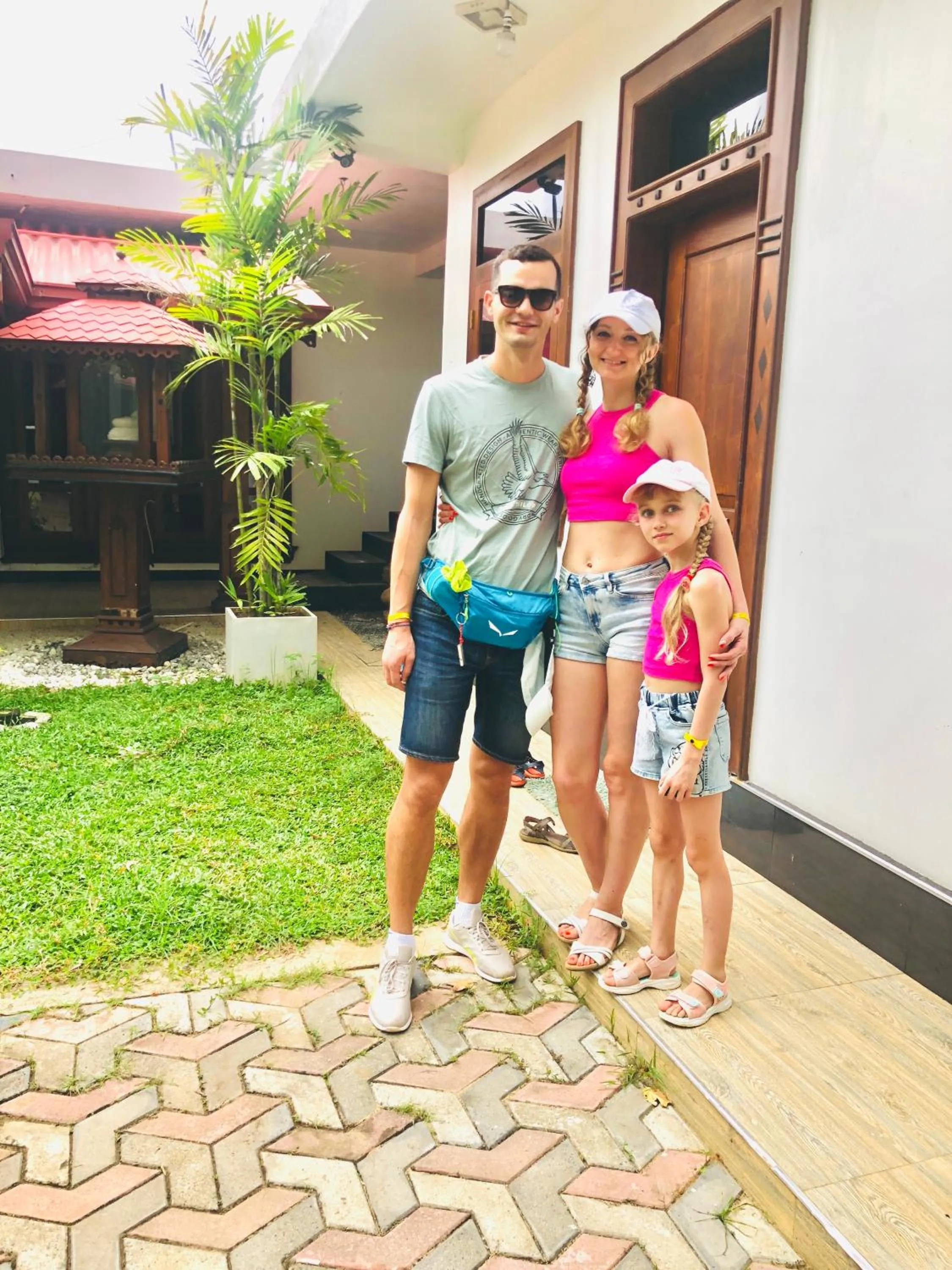 People in Heritage Villa Polonnaruwa