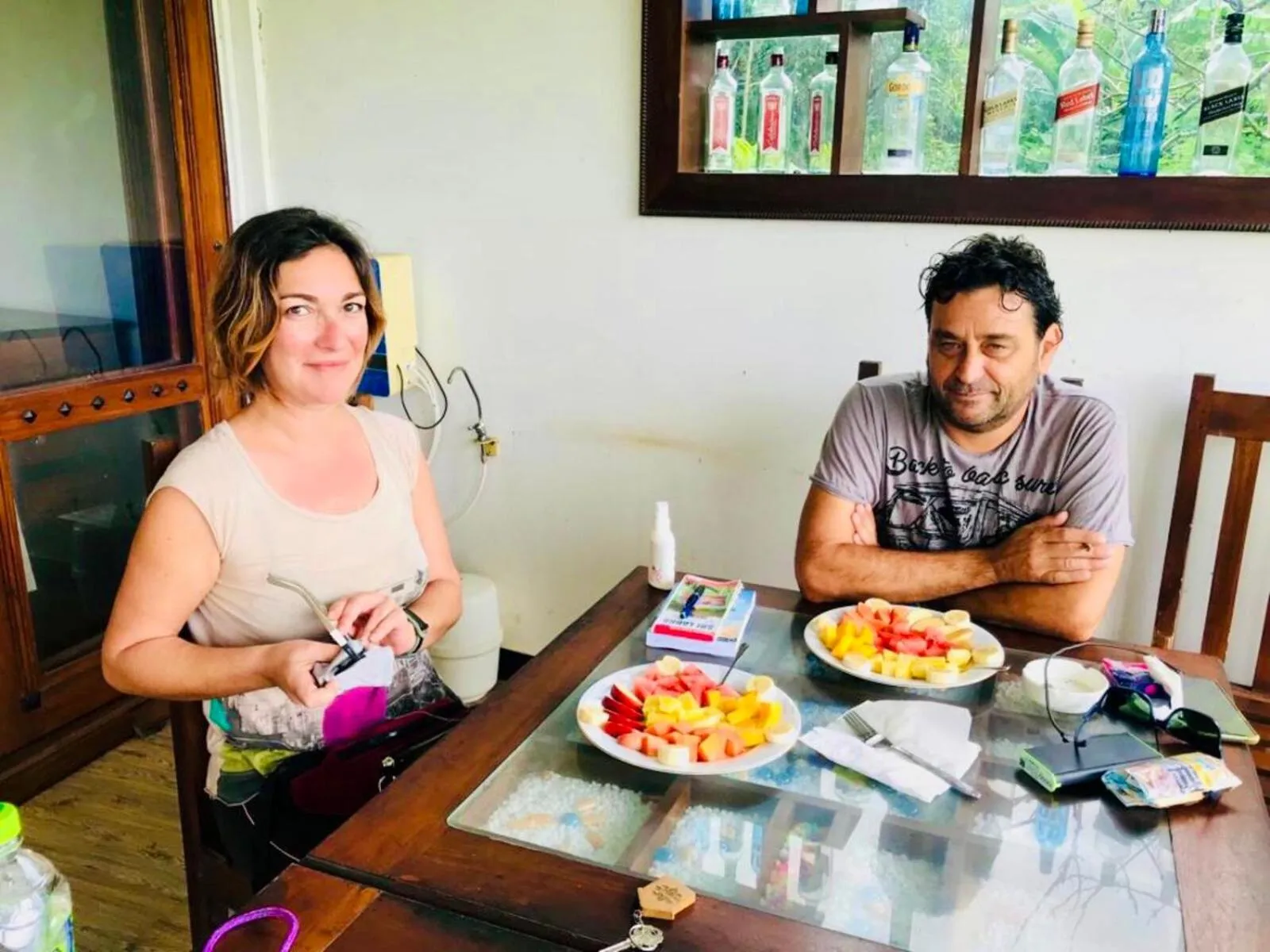 People in Heritage Villa Polonnaruwa