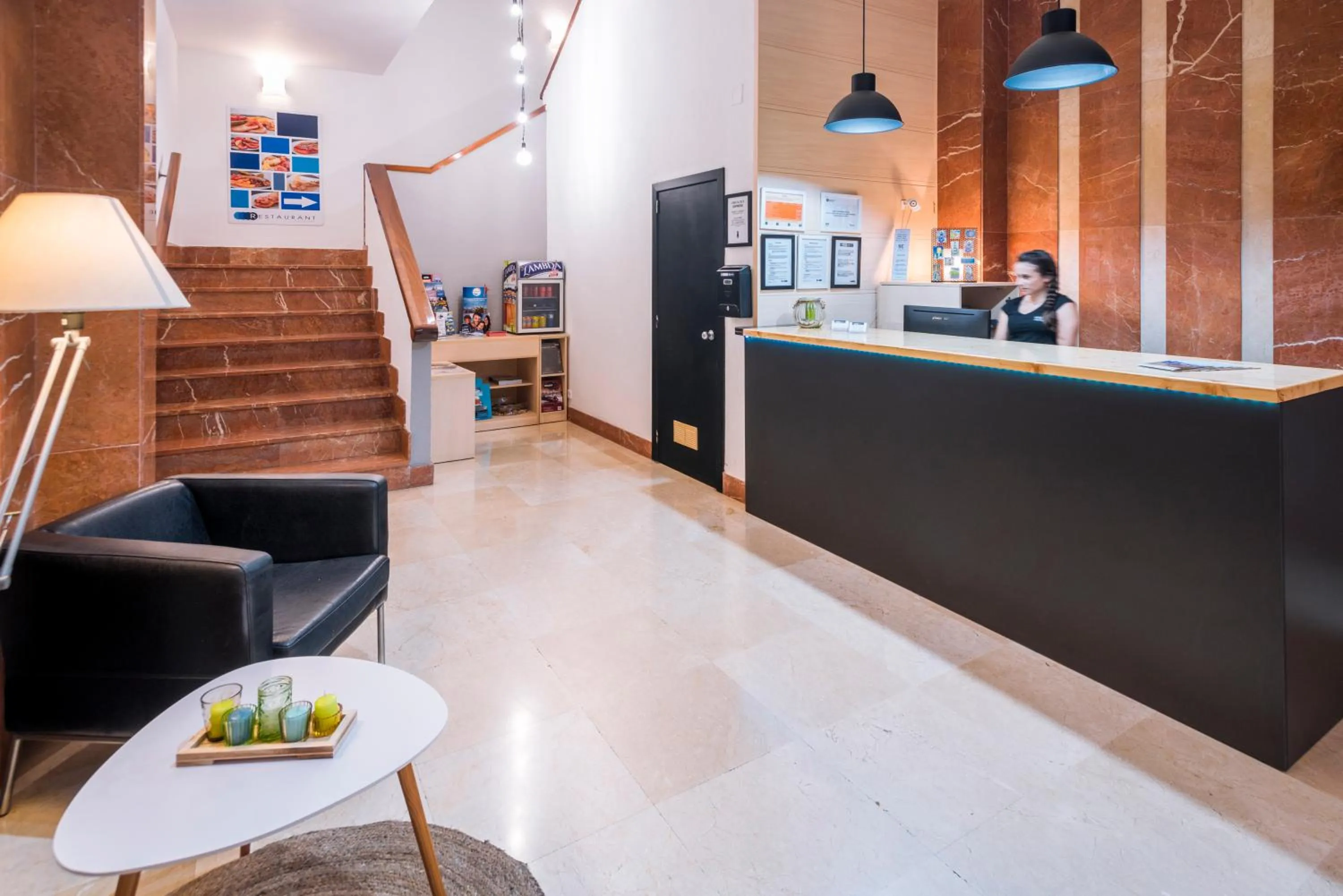 Lobby or reception in Hotel Catalunya Express