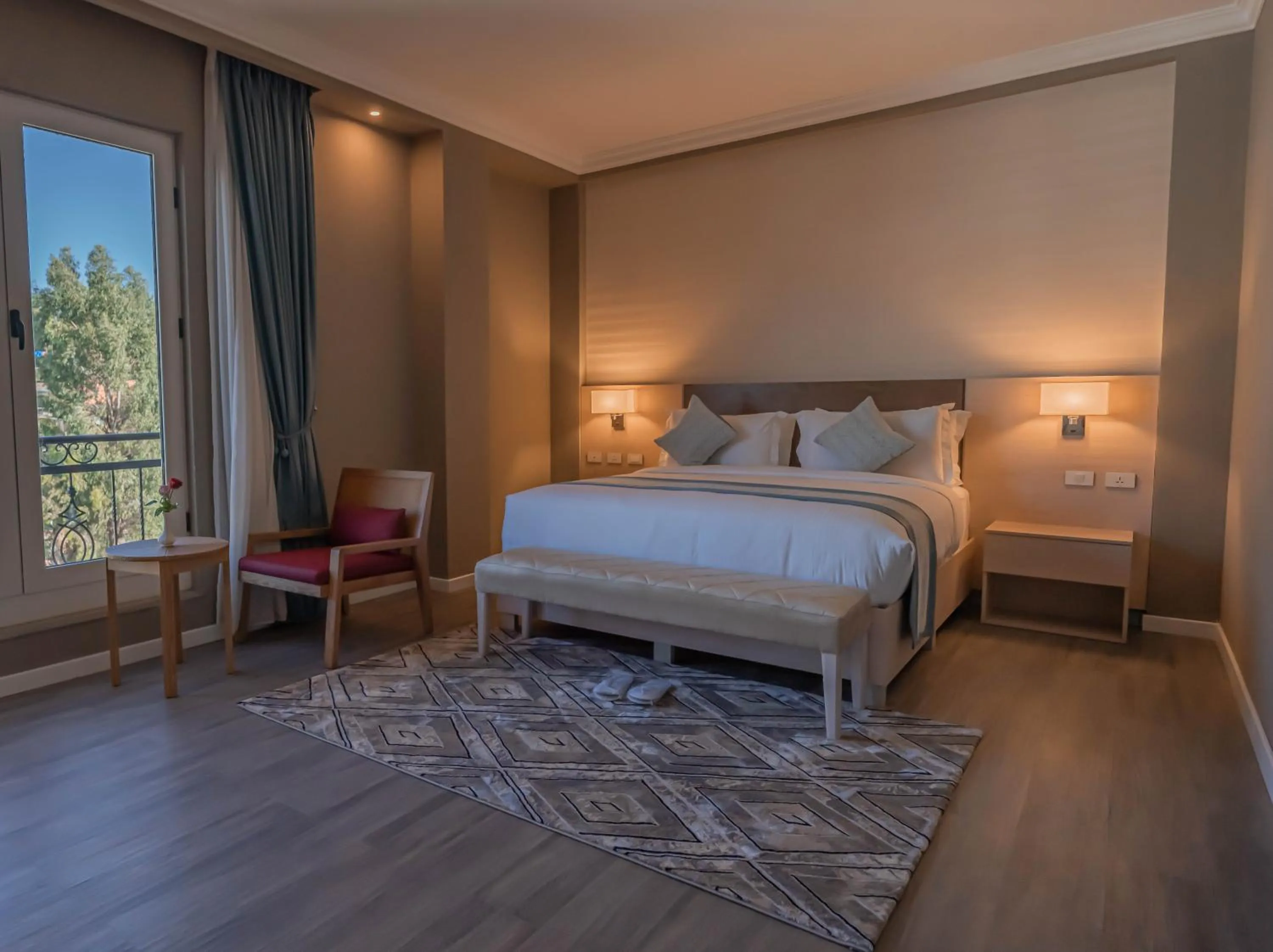 Bed in Haile Grand Addis Ababa