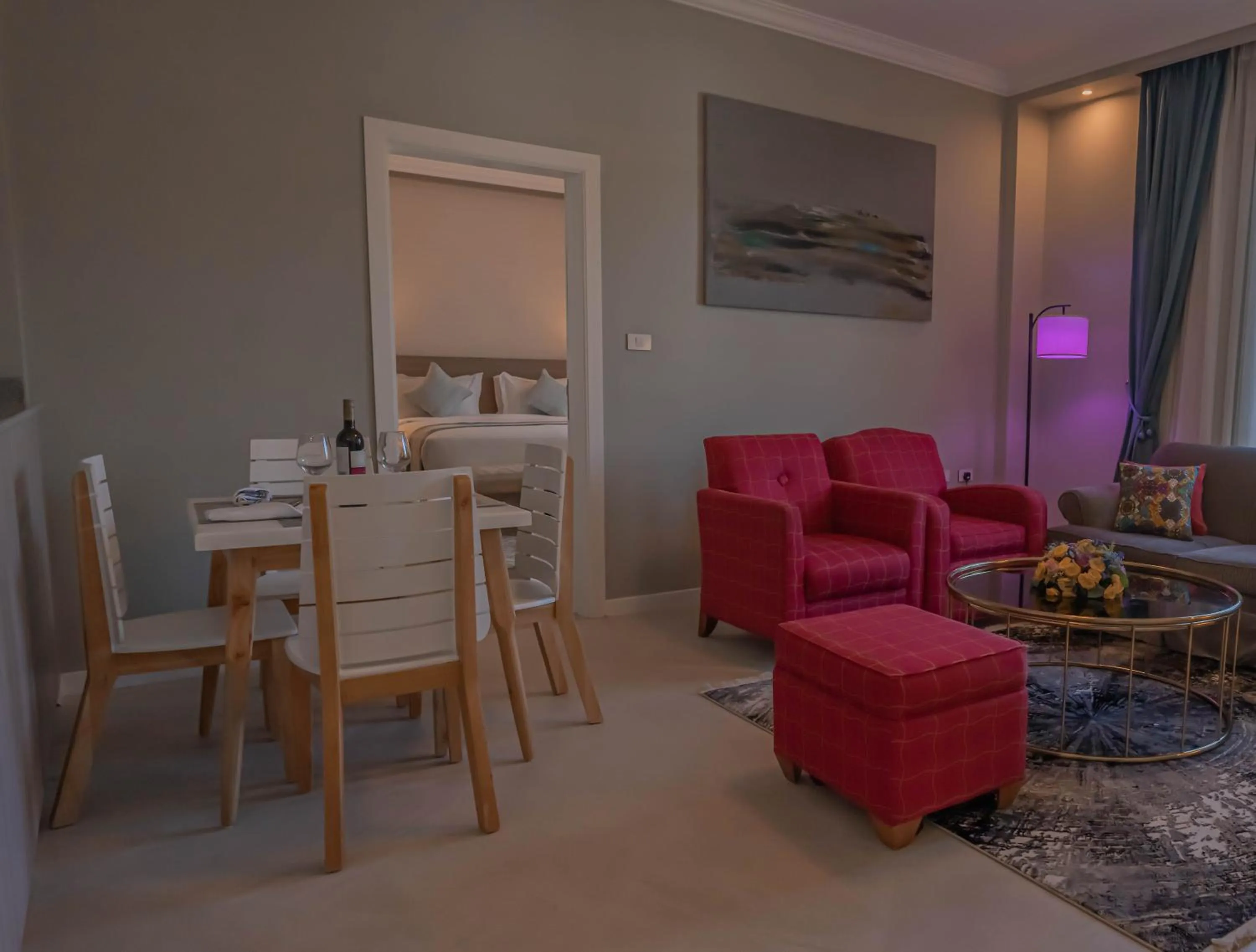 Living room in Haile Grand Addis Ababa