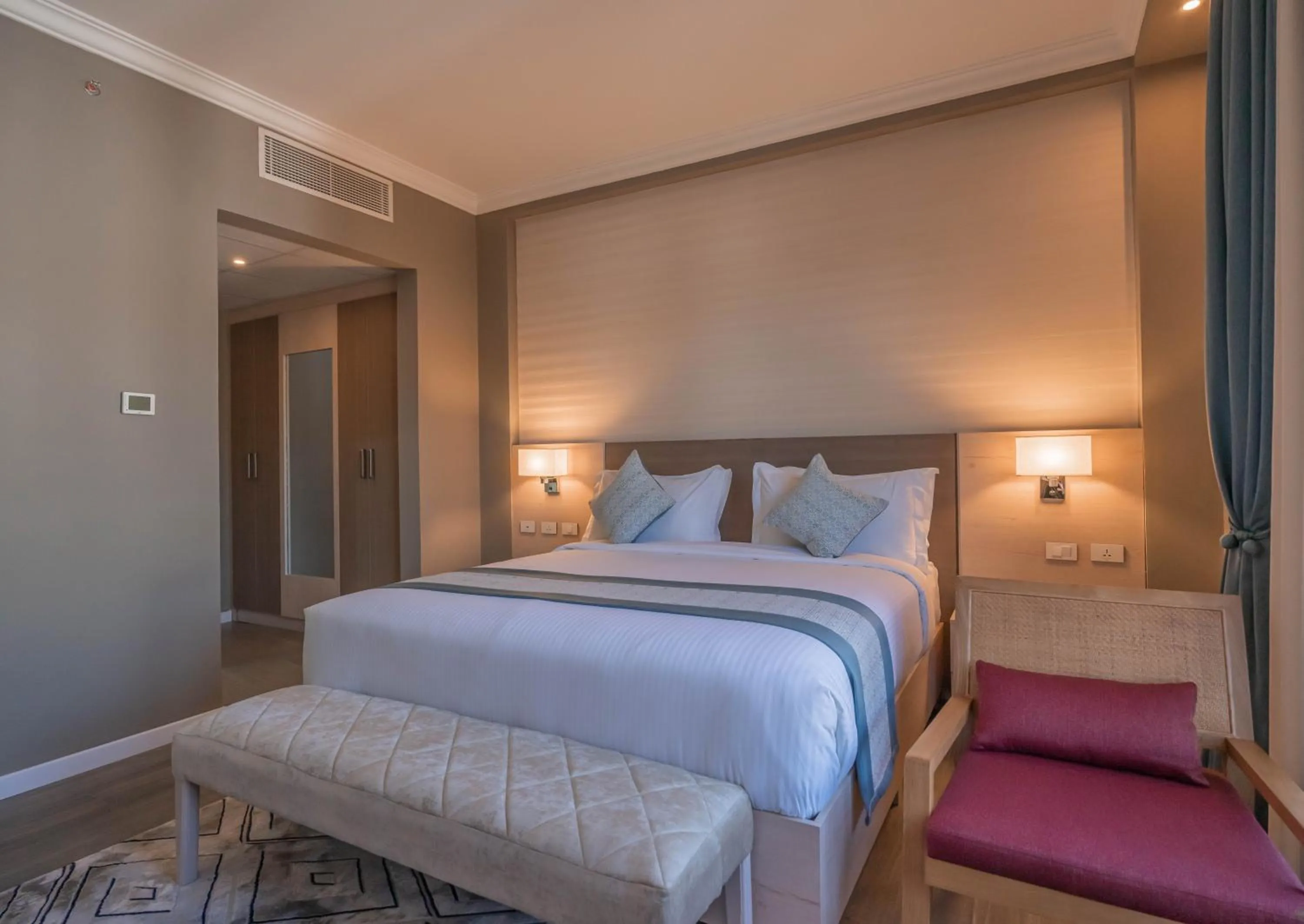 Bed in Haile Grand Addis Ababa