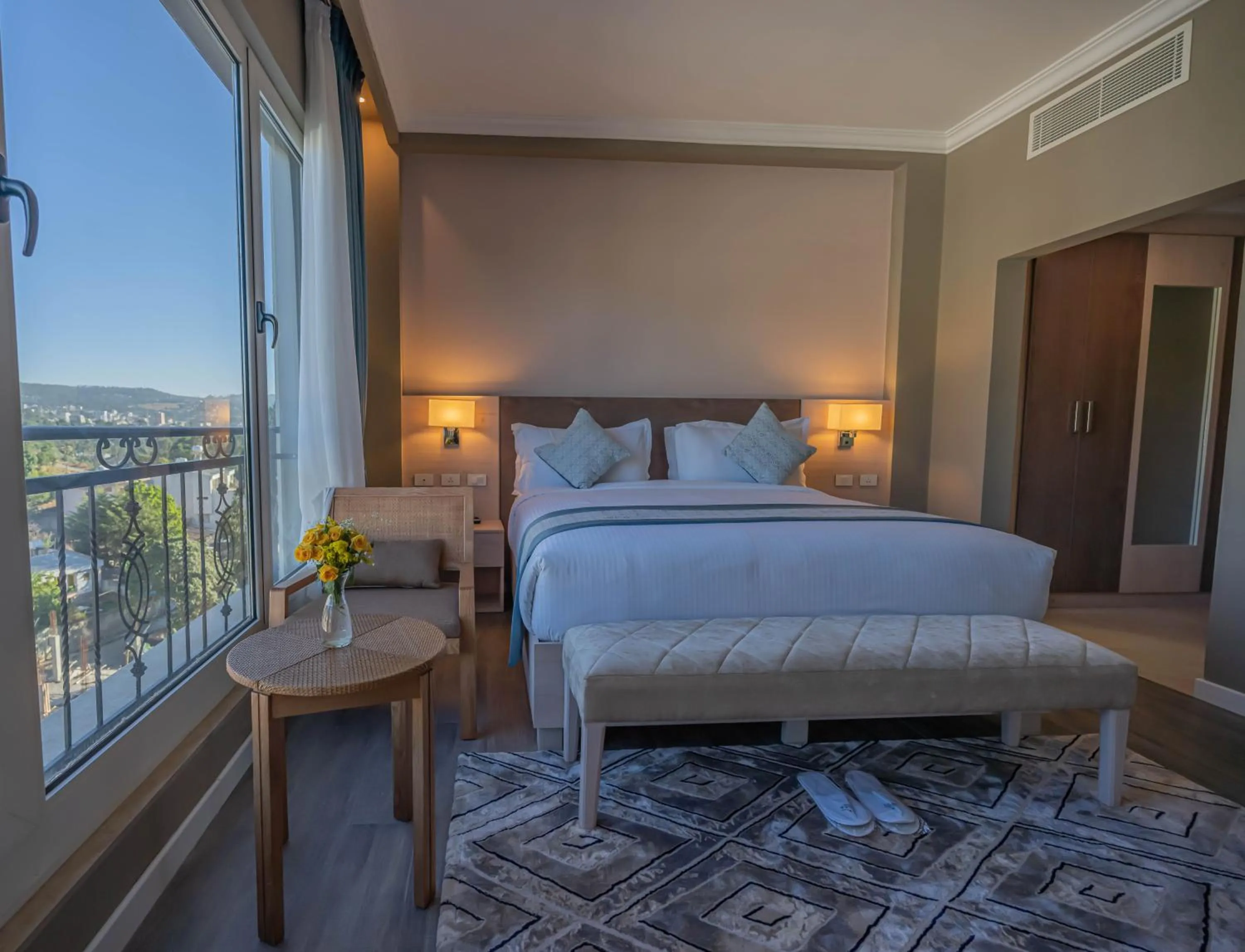 Bed in Haile Grand Addis Ababa