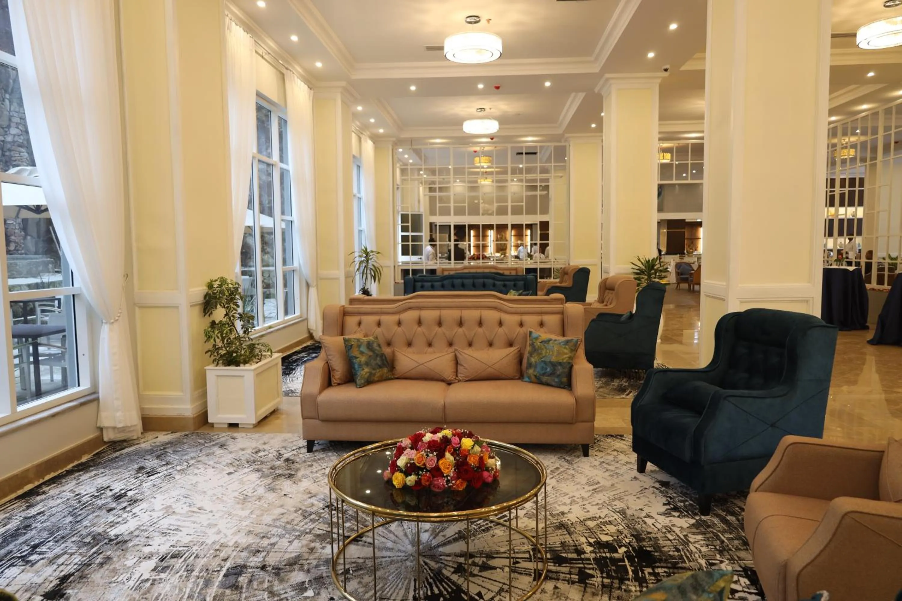 Seating area in Haile Grand Addis Ababa