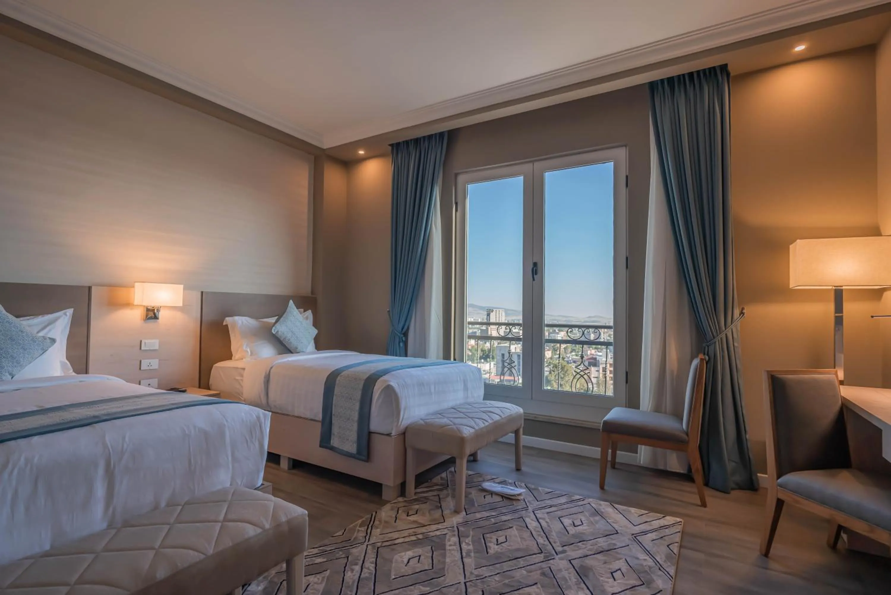 Photo of the whole room, Bed in Haile Grand Addis Ababa