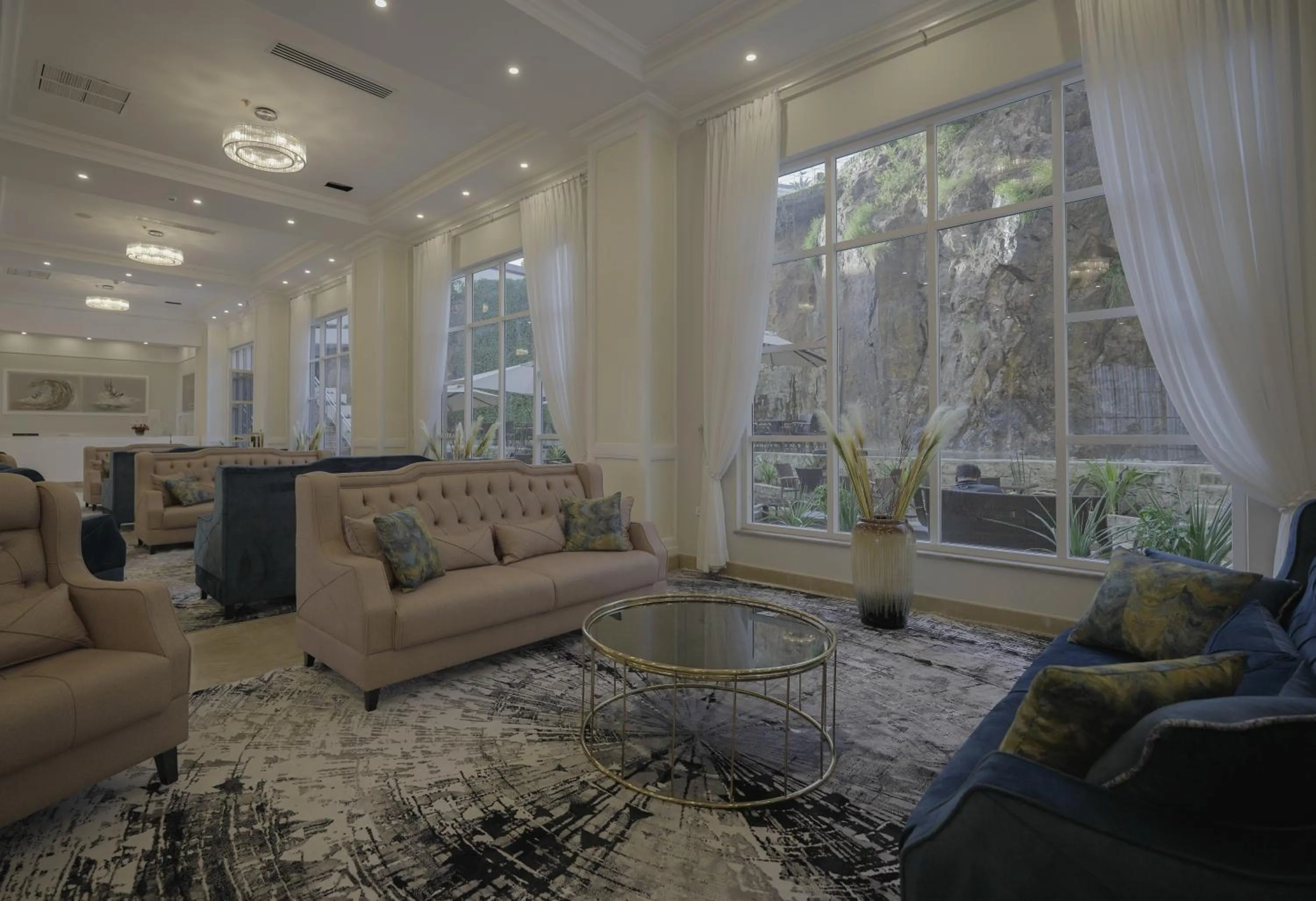 Seating area in Haile Grand Addis Ababa