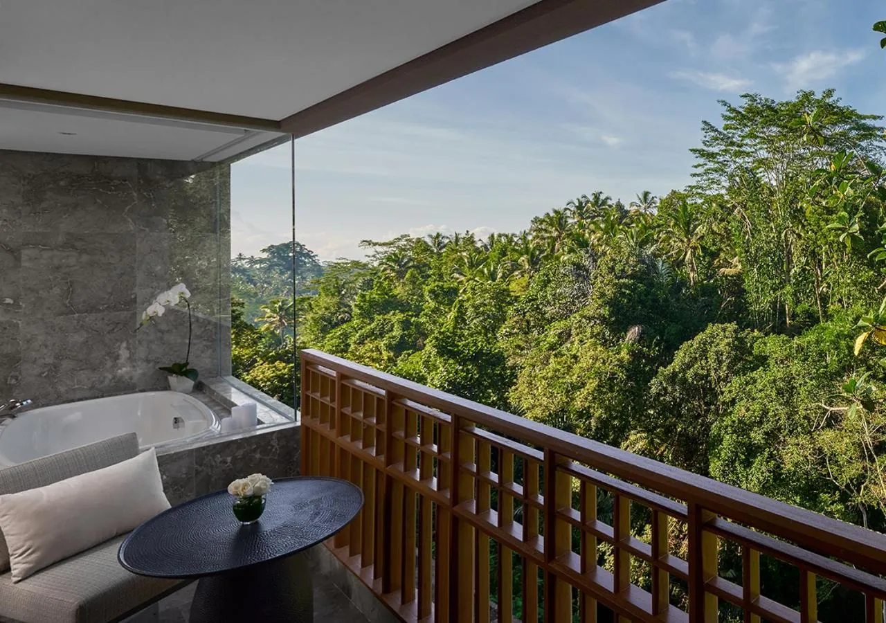 Balcony/Terrace in Anantara Ubud Bali Resort