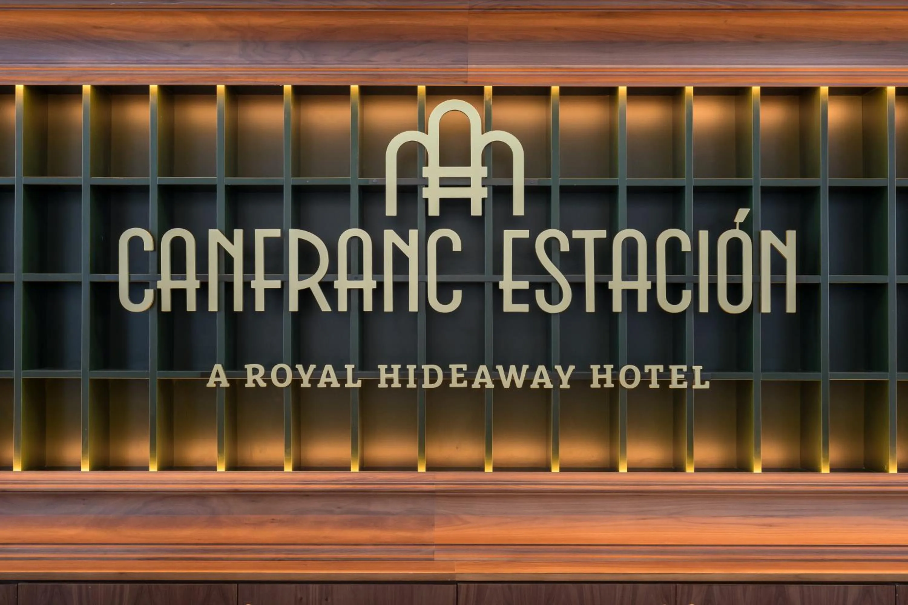 Property logo or sign in Canfranc Estación, a Royal Hideaway Hotel - Gran Lujo