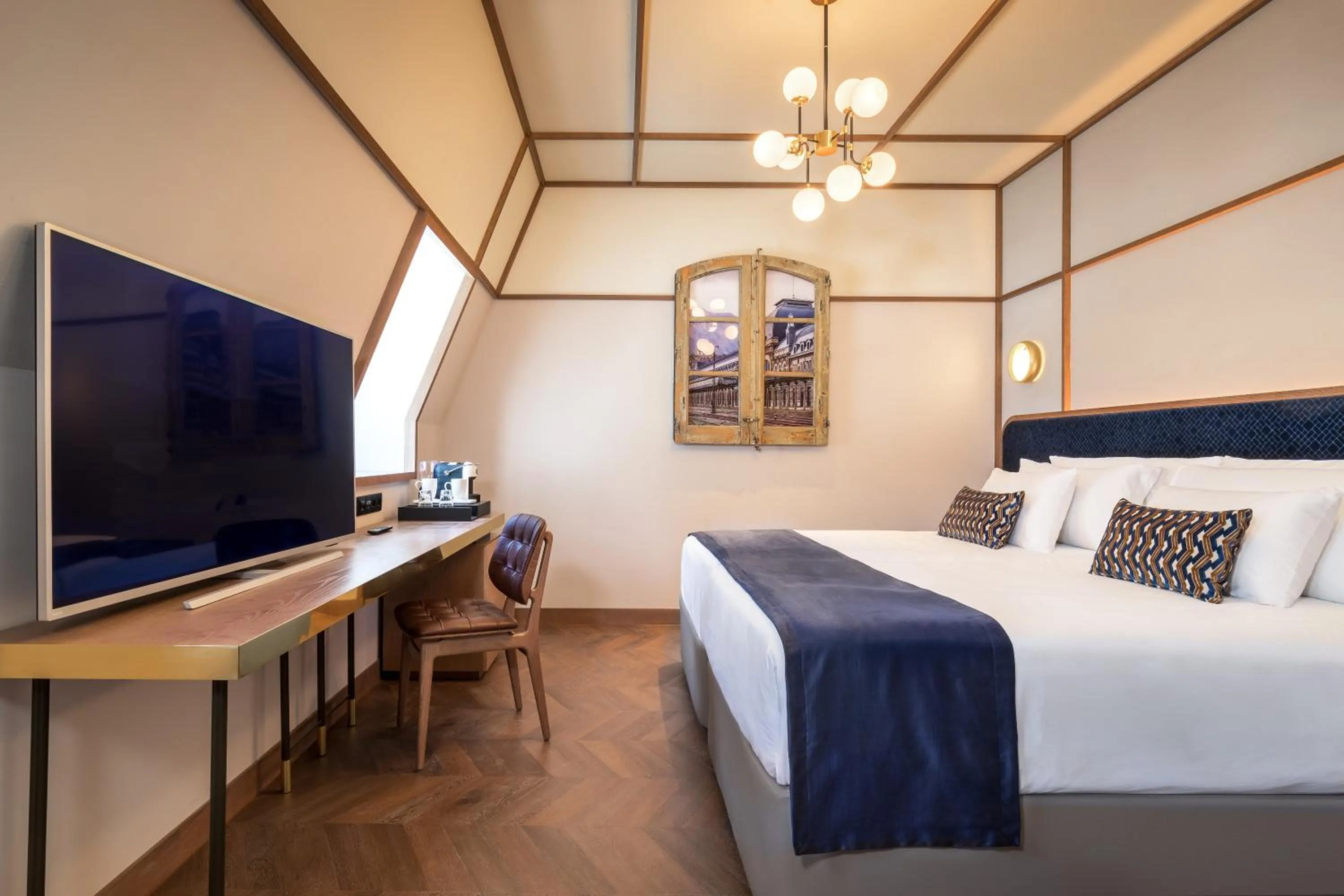 Photo of the whole room, Bed in Canfranc Estación, a Royal Hideaway Hotel - Gran Lujo