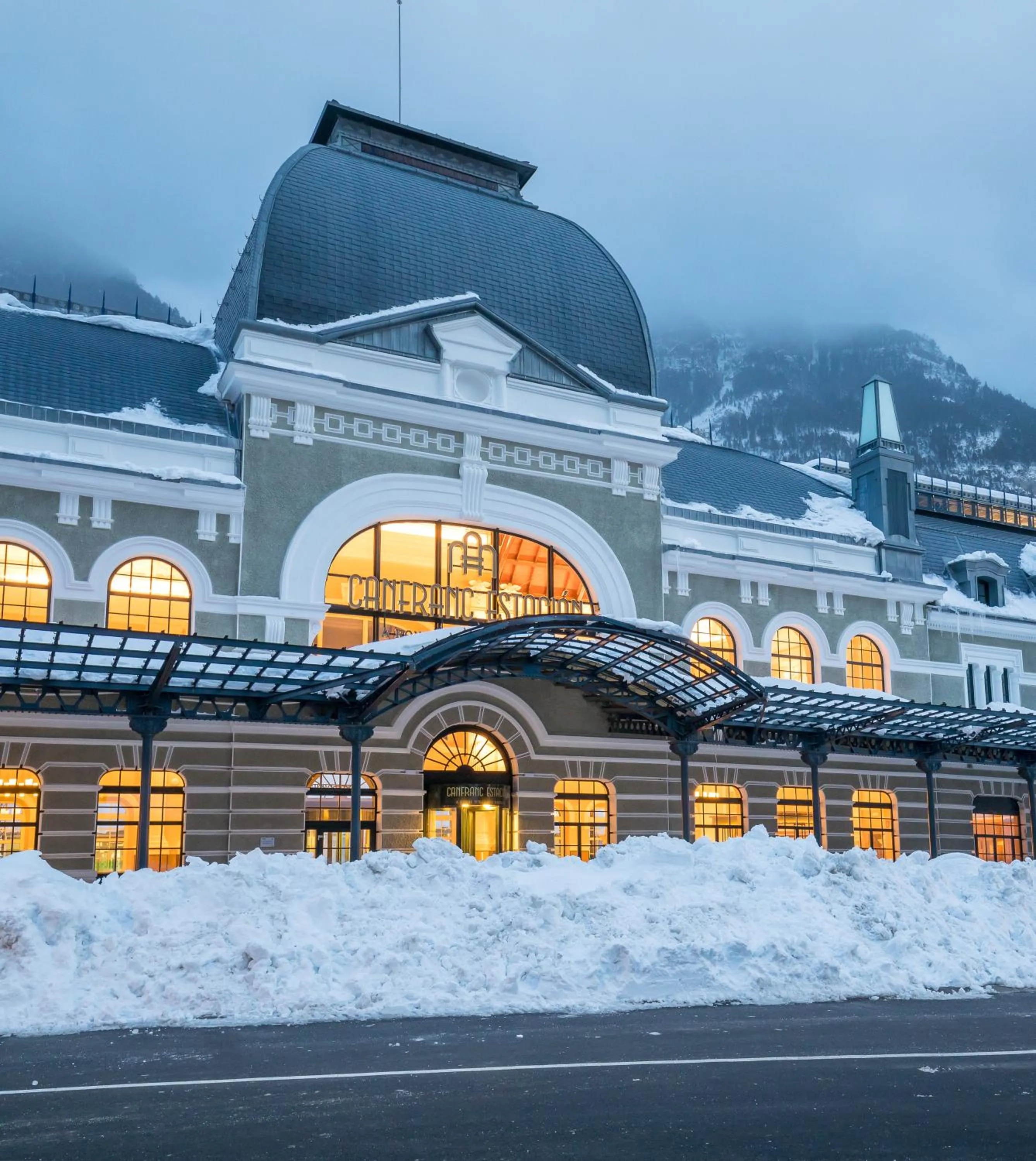 Property building in Canfranc Estación, a Royal Hideaway Hotel - Gran Lujo