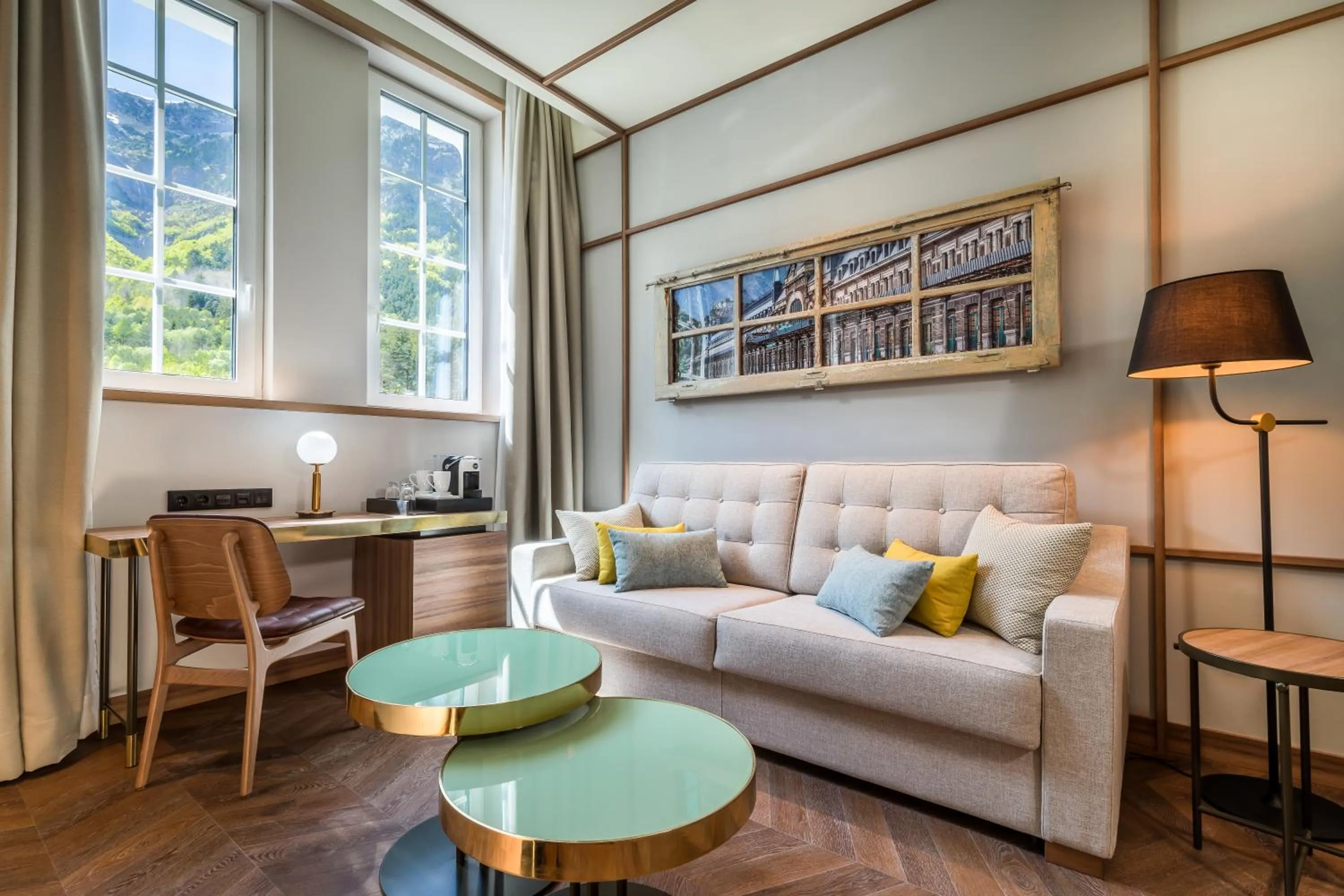 Photo of the whole room in Canfranc Estación, a Royal Hideaway Hotel - Gran Lujo