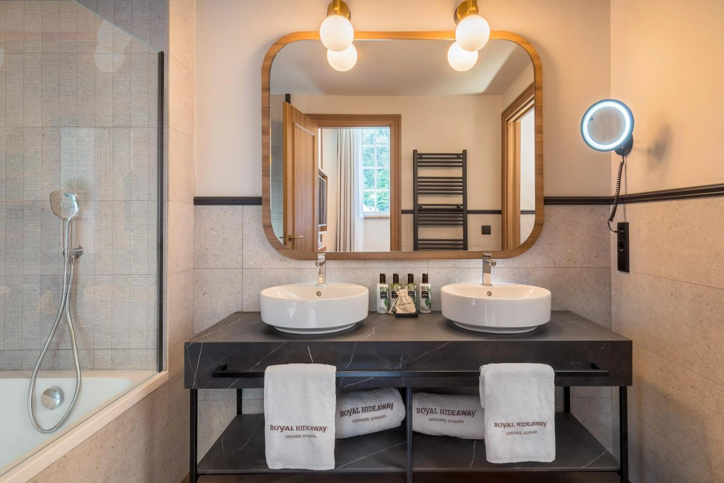 Bathroom in Canfranc Estación, a Royal Hideaway Hotel - Gran Lujo