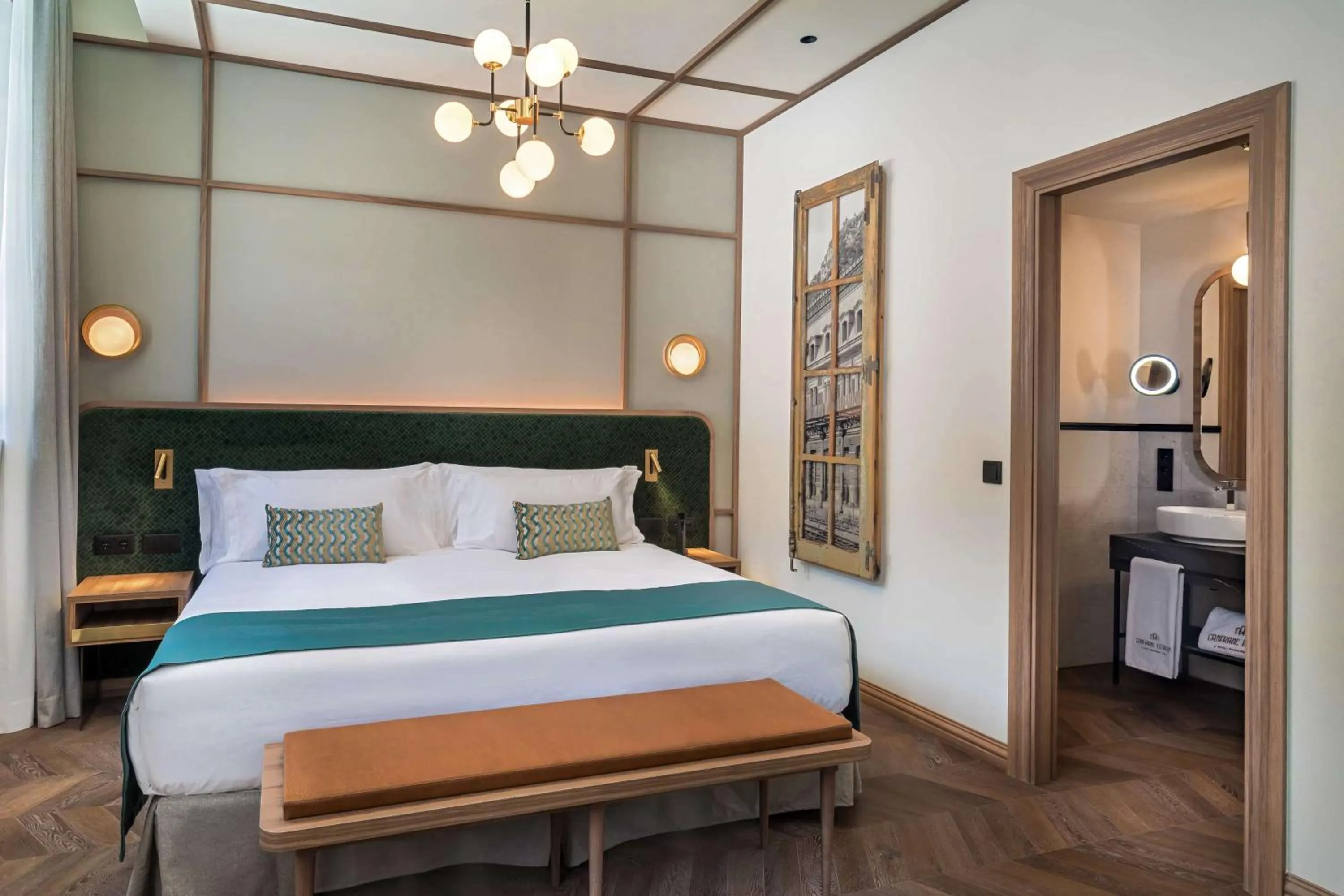 Photo of the whole room, Bed in Canfranc Estación, a Royal Hideaway Hotel - Gran Lujo