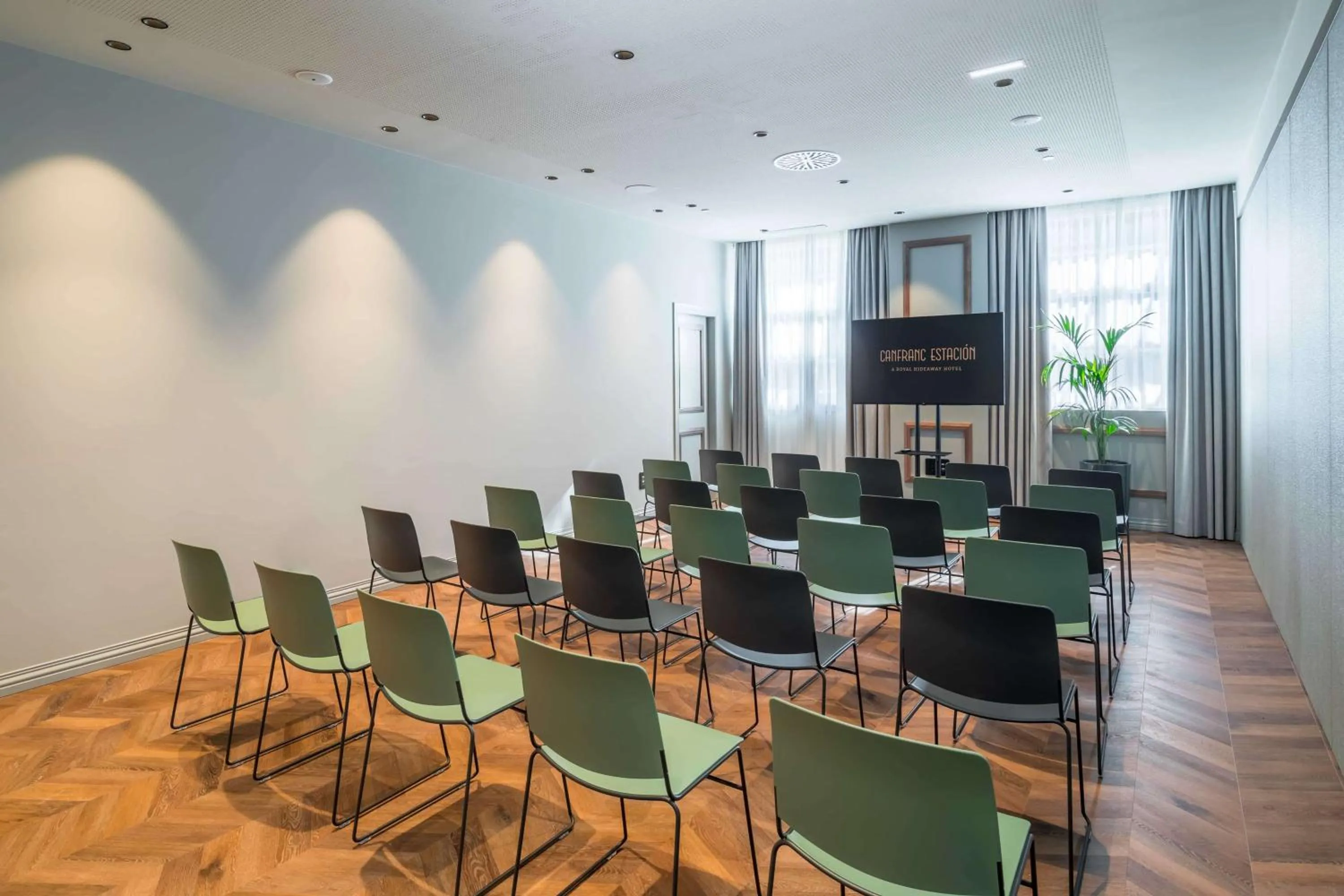 Meeting/conference room in Canfranc Estación, a Royal Hideaway Hotel - Gran Lujo
