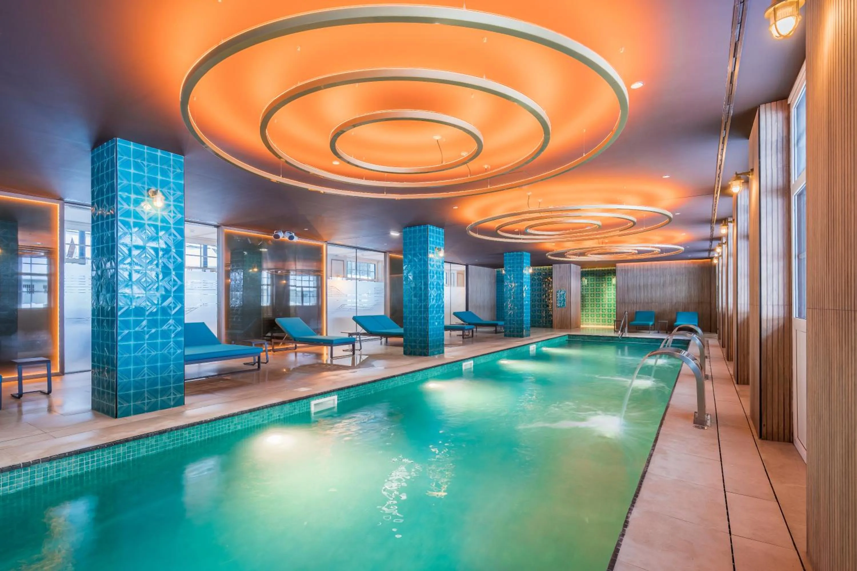 Swimming pool in Canfranc Estación, a Royal Hideaway Hotel - Gran Lujo