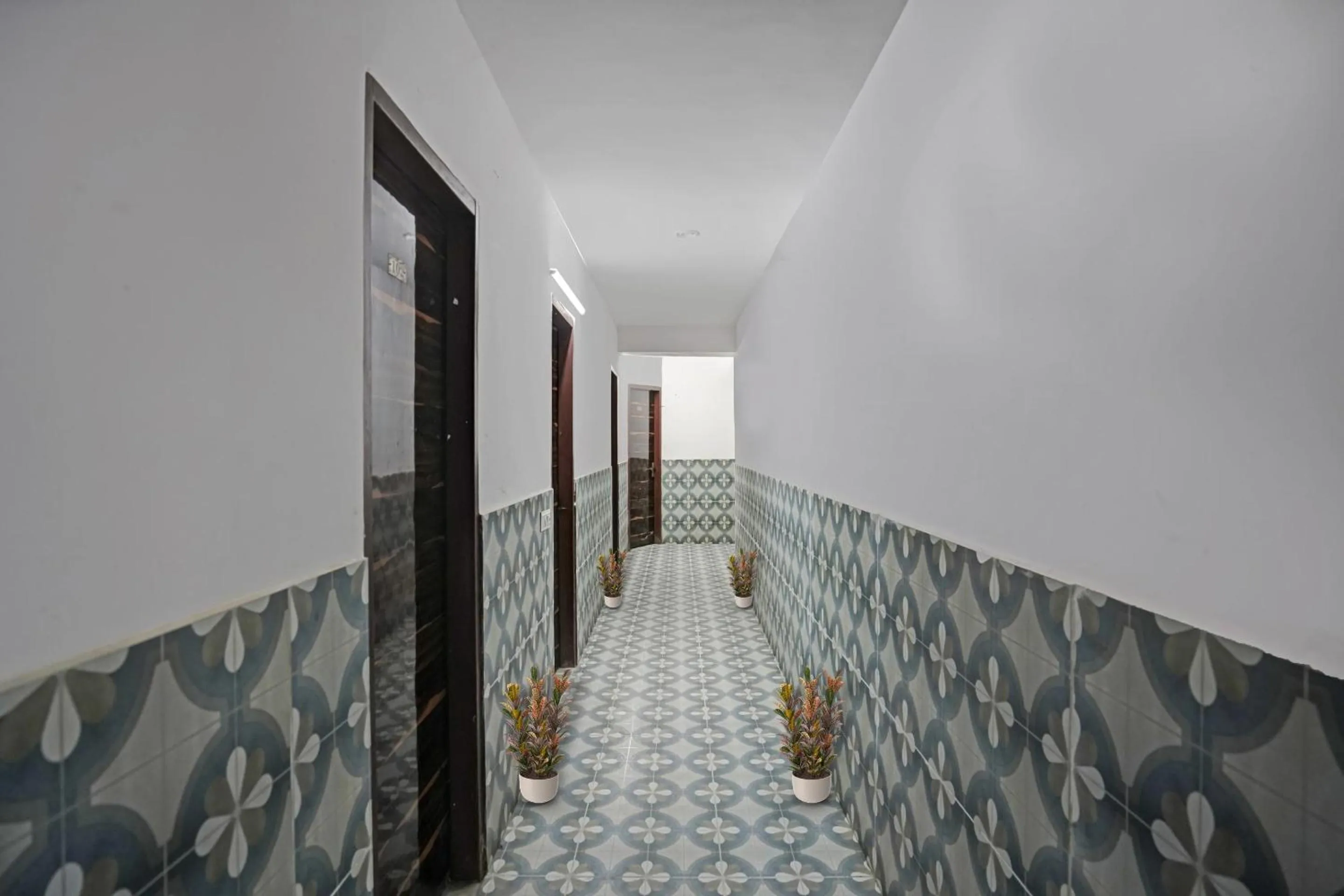 Lobby or reception in Hotel O SK Residency Rohini