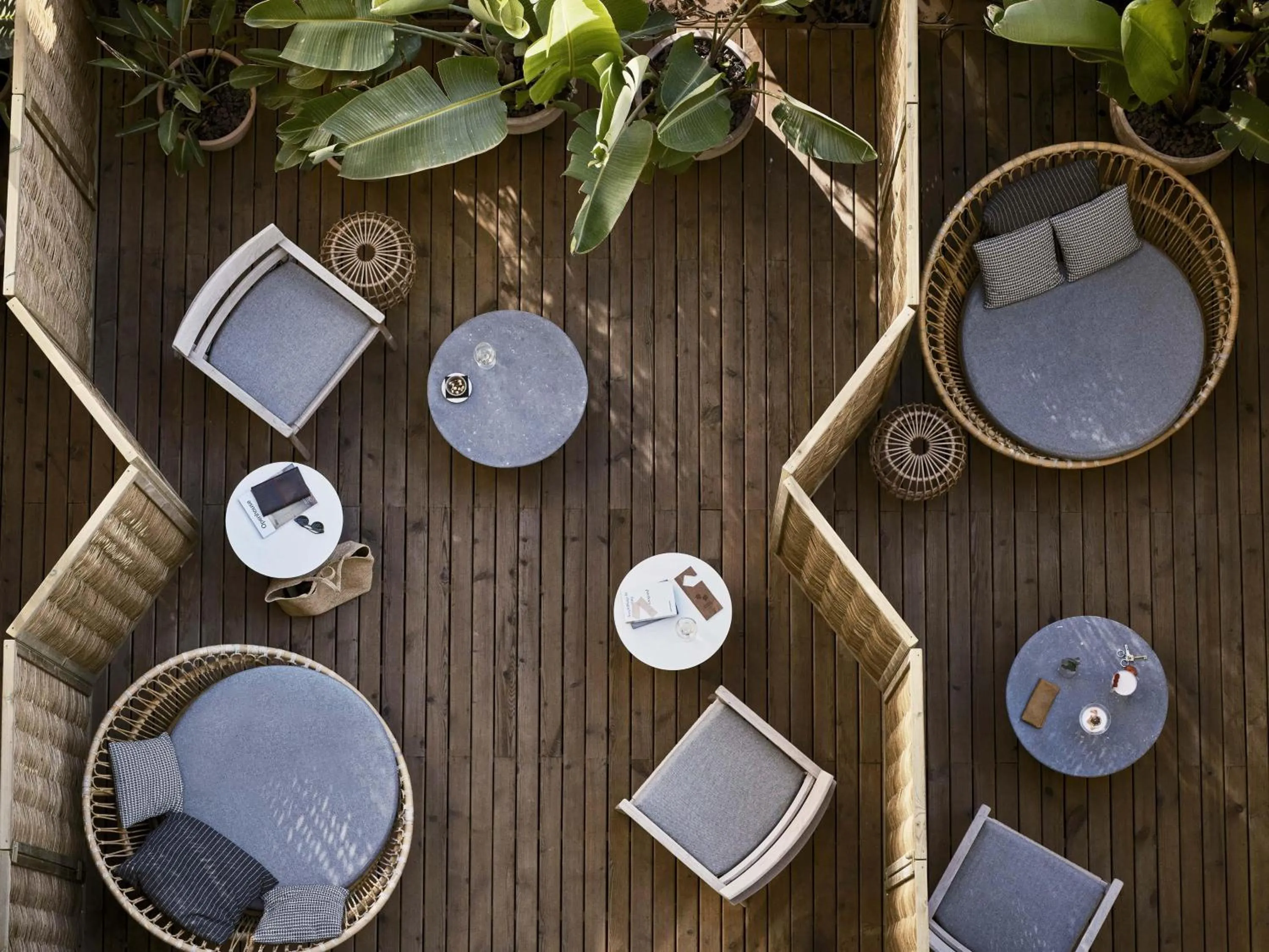 Photo of the whole room in Hotel Pulitzer Barcelona