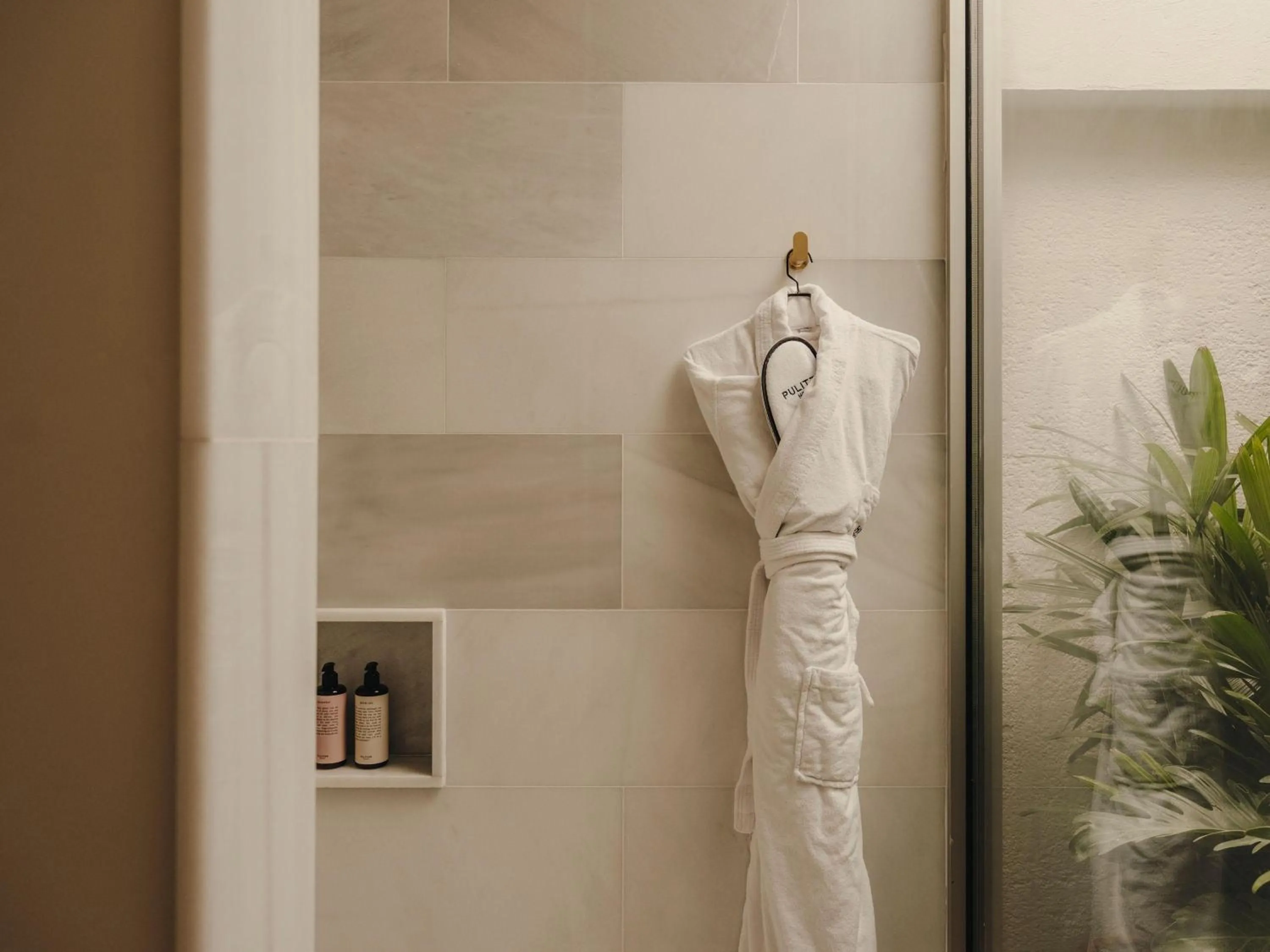 Bathroom in Hotel Pulitzer Barcelona