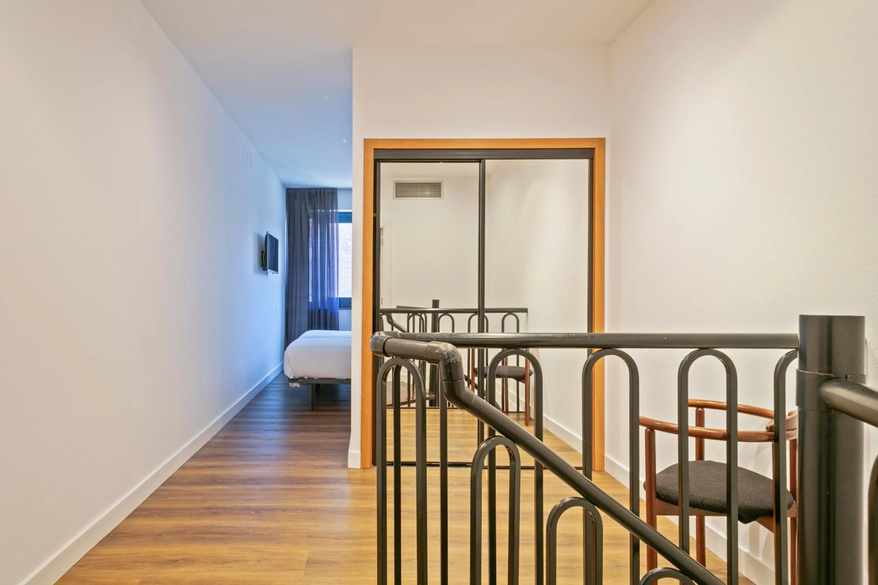 Bed in Hotel Acta Azul Barcelona