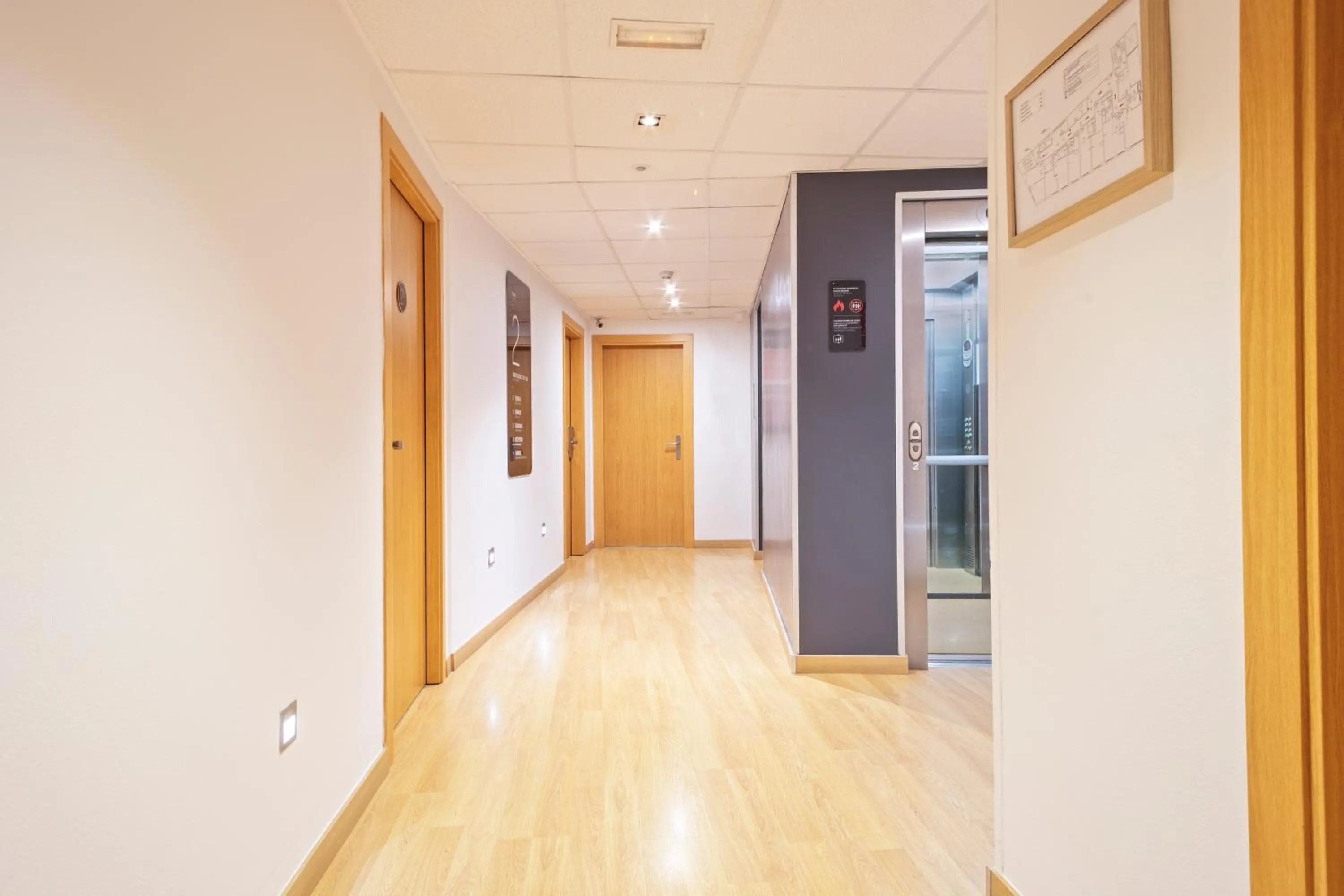 elevator in Hotel Acta Azul Barcelona