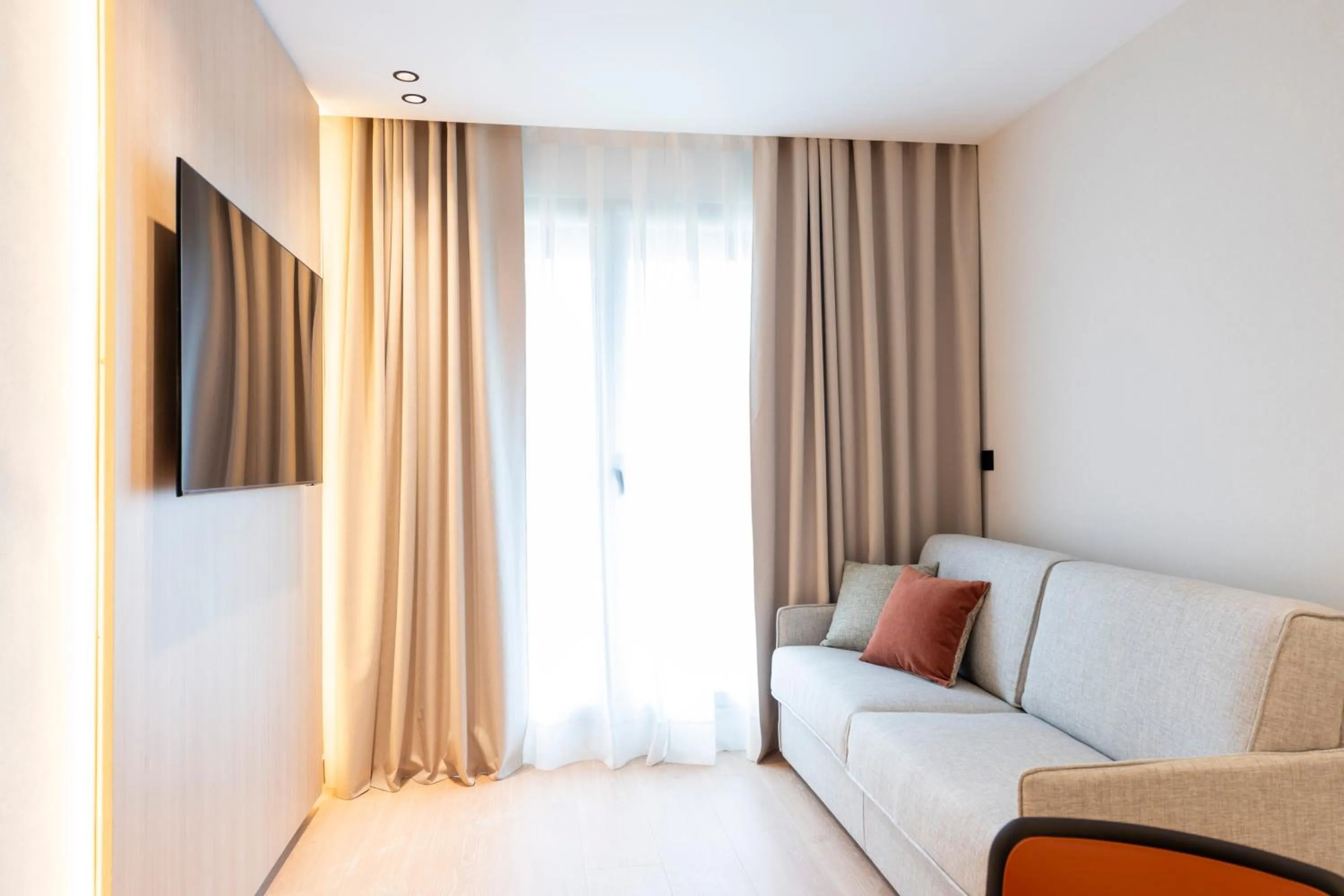 Living room, Bed in Aparthotel Atenea Calabria