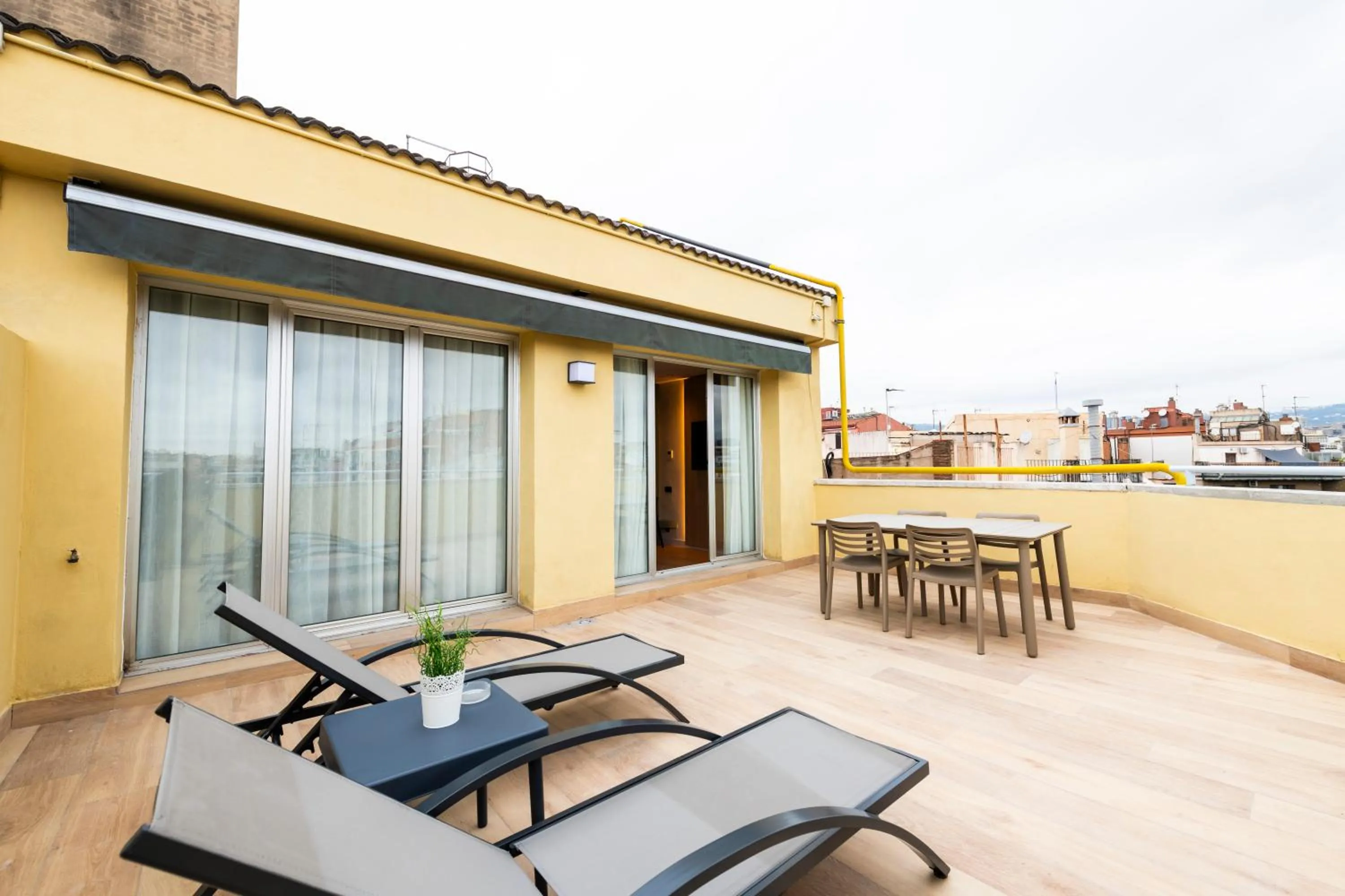 Balcony/Terrace in Aparthotel Atenea Calabria