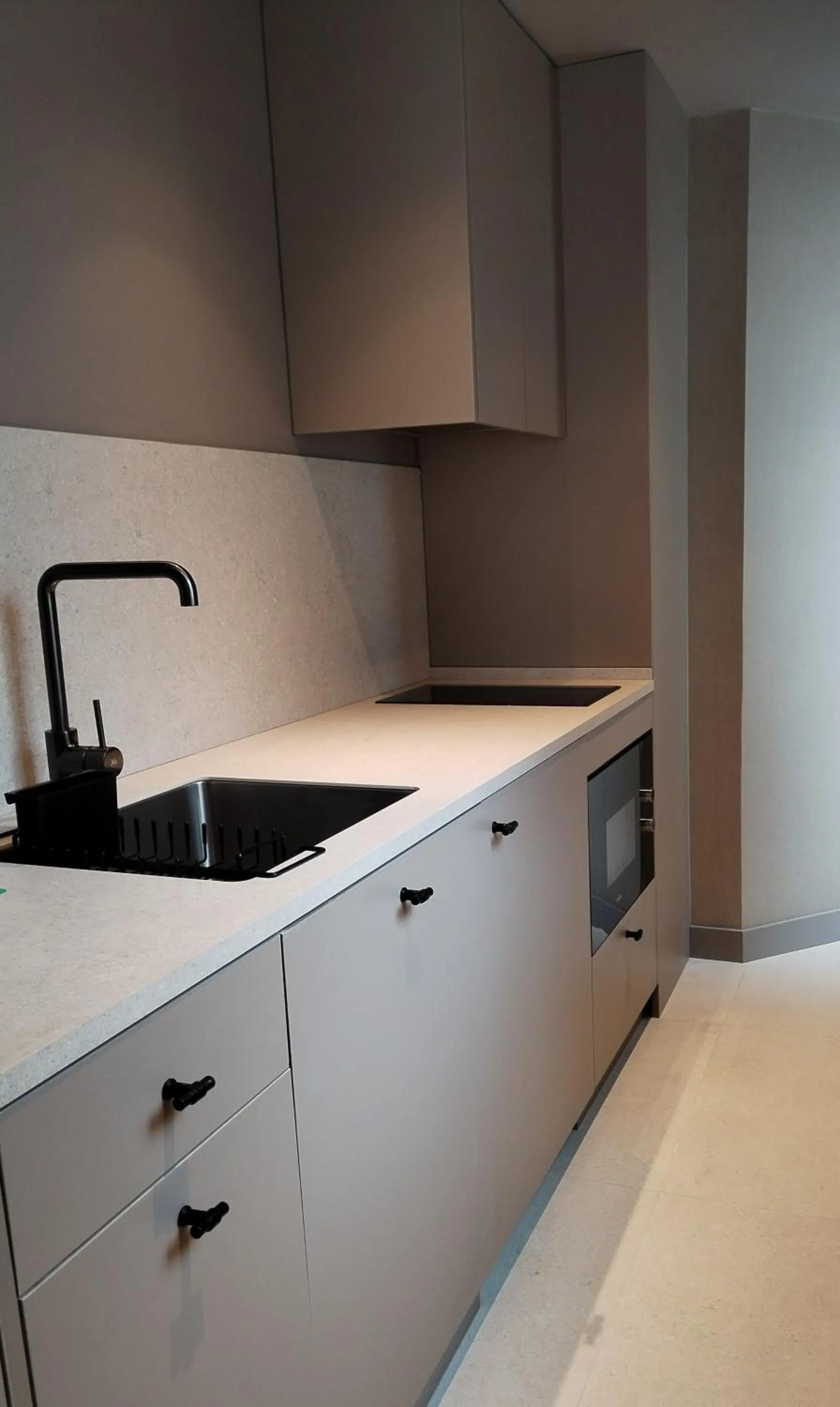 Kitchen or kitchenette in Aparthotel Atenea Calabria