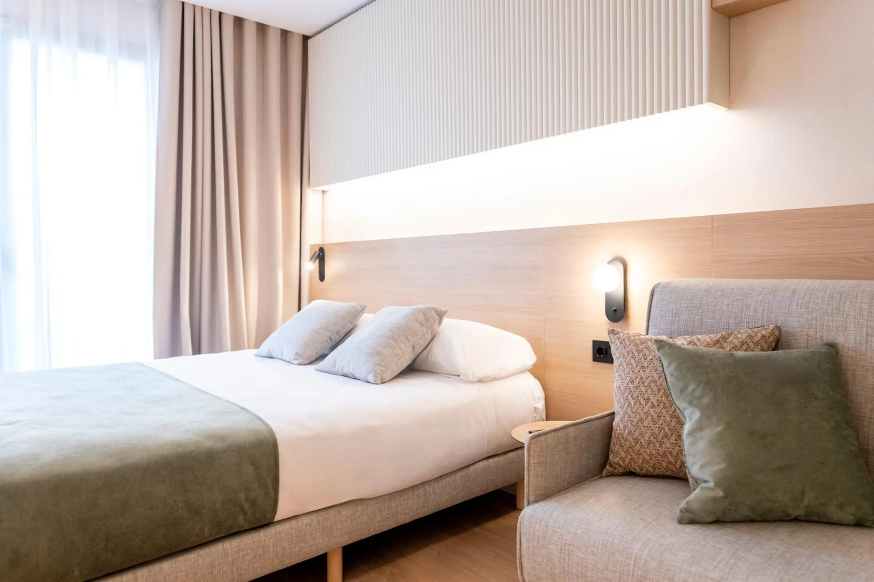 Bed in Aparthotel Atenea Calabria