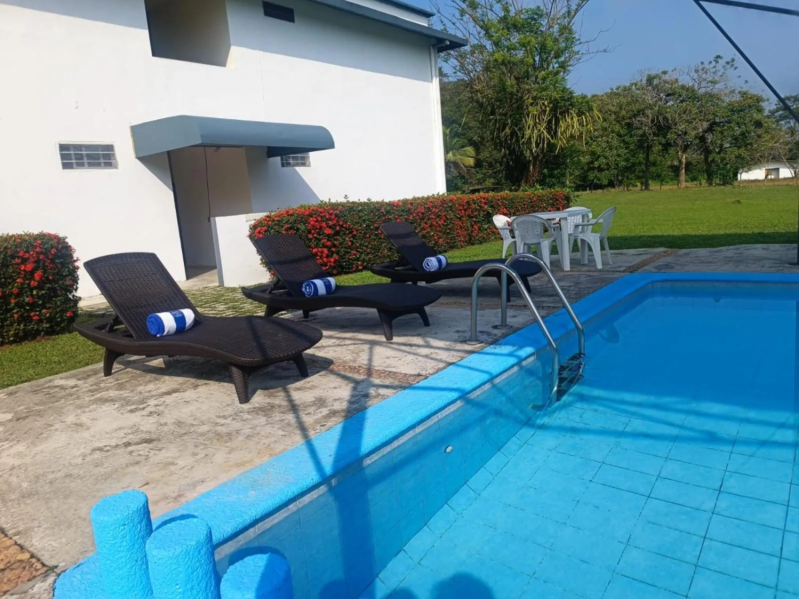 Swimming pool in Hotel Los Leones