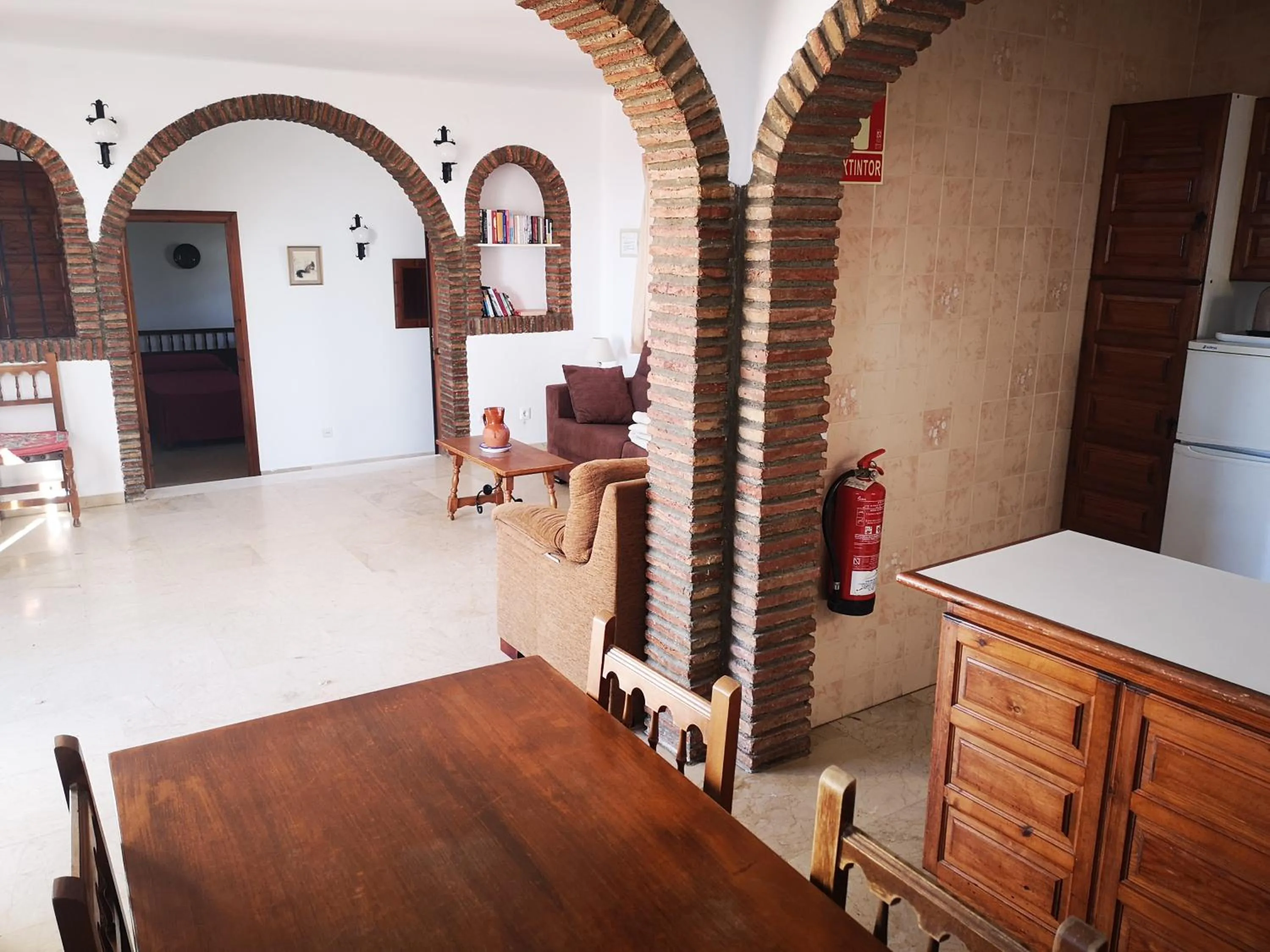 Dining area in El Capistrano