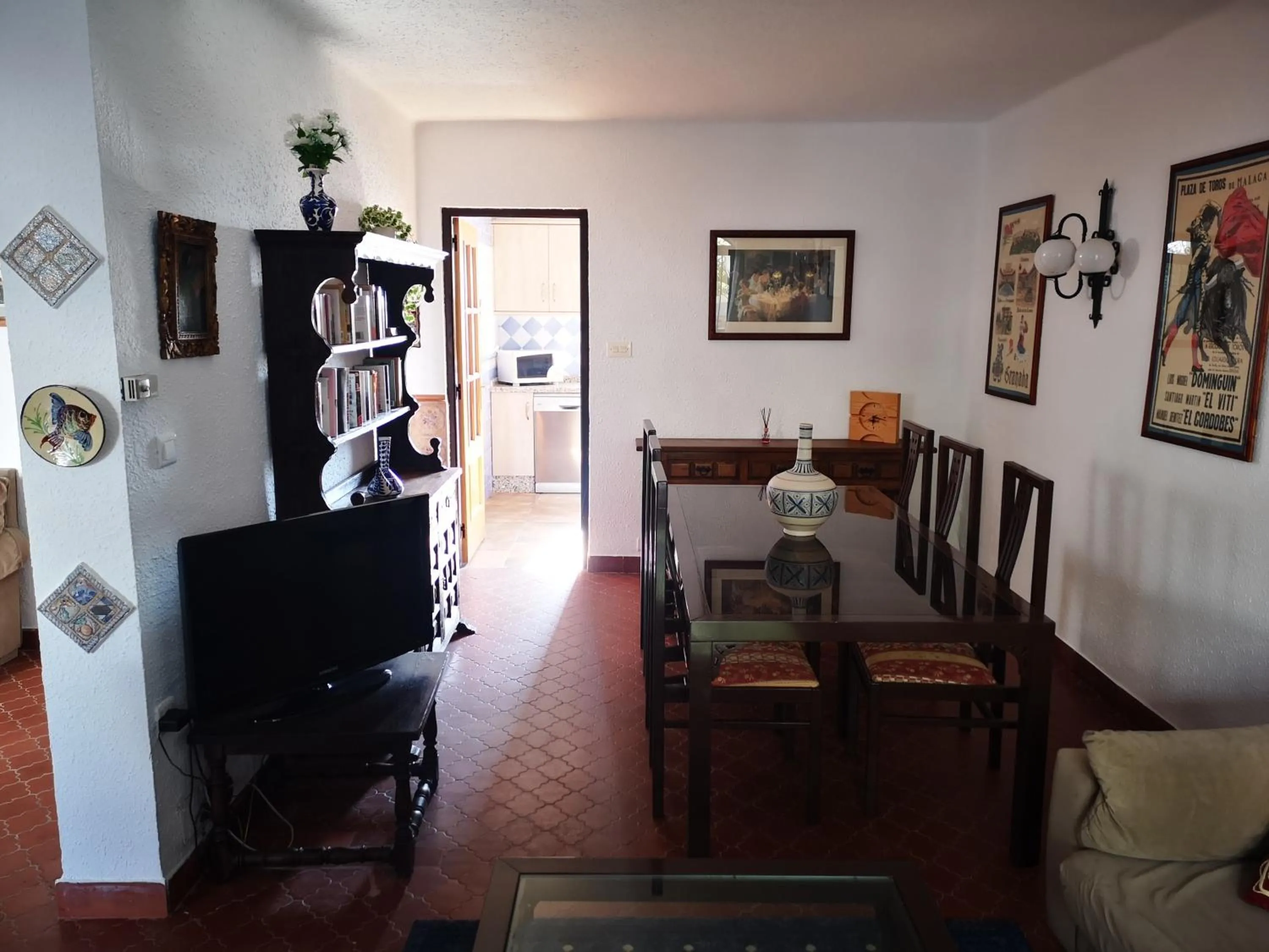 Dining area in El Capistrano