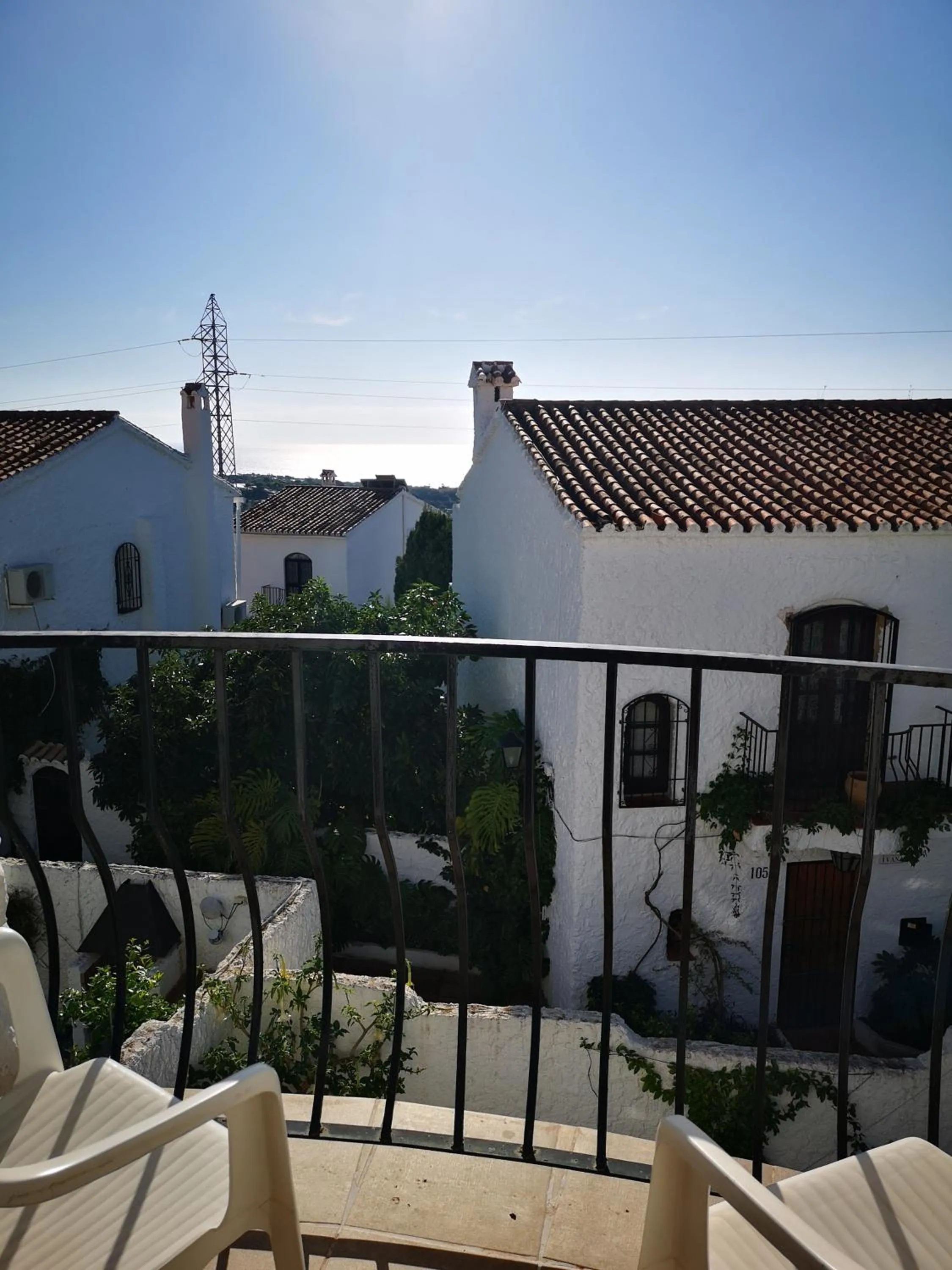 Garden view in El Capistrano