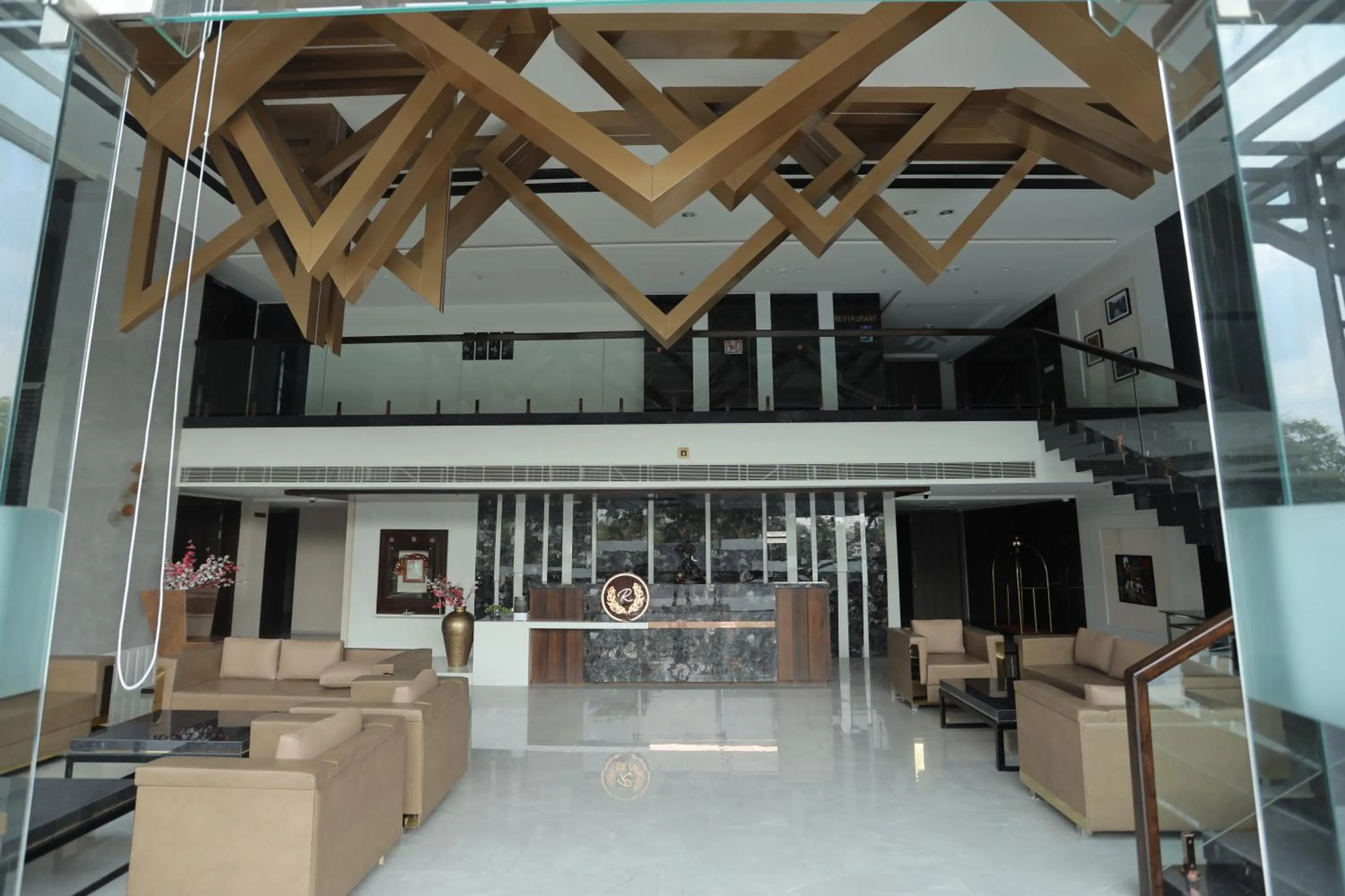 Lobby or reception in Ratnapriya hotel and resort
