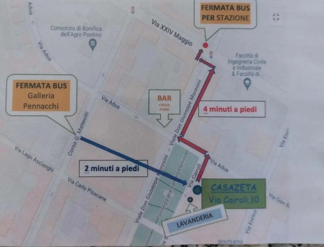 Street view in Appartamento CasaZeta luminoso e centralissimo