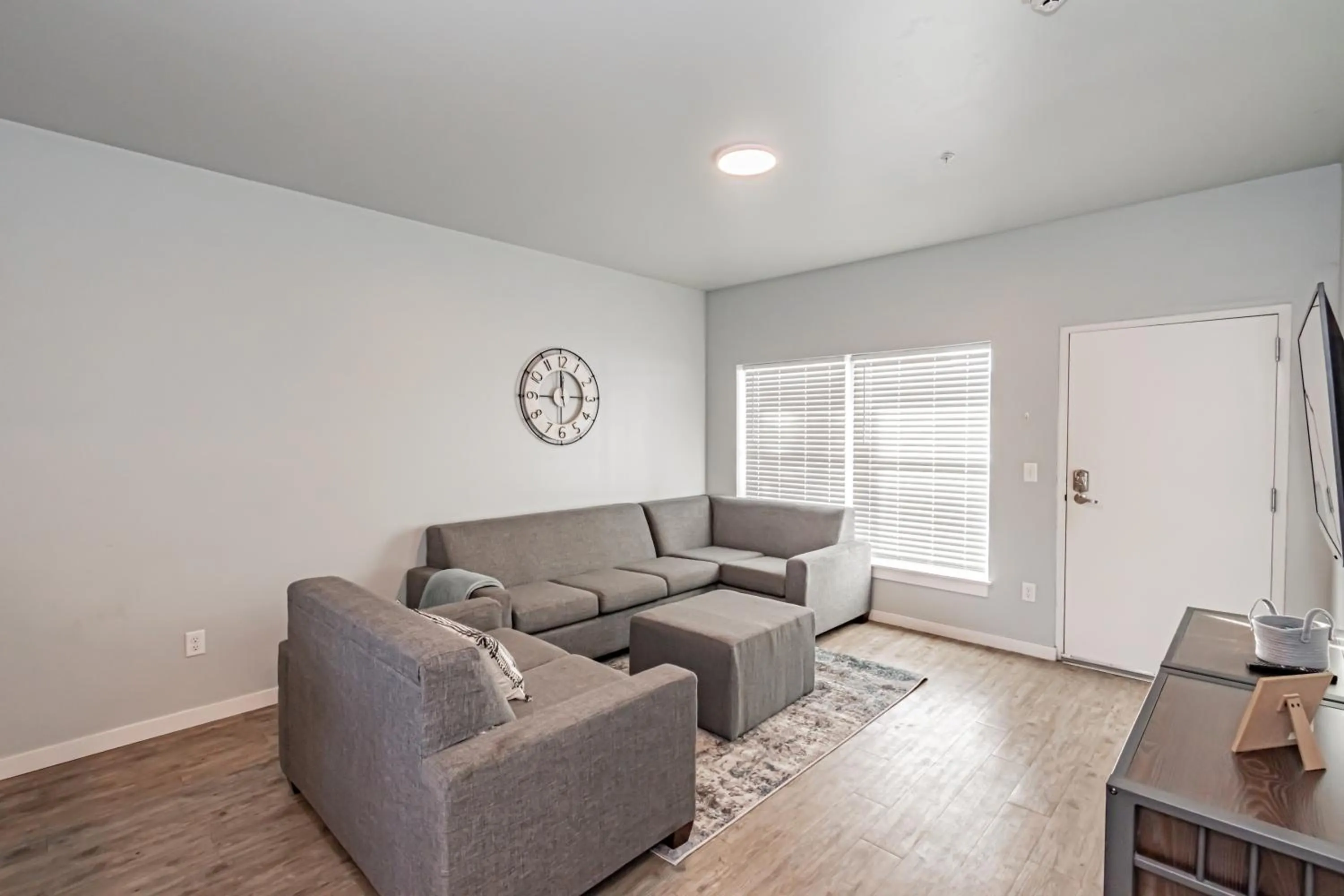 Living room in Bringham's Mill Apartments Perfect for Groups Full Kitchen Gym and Free Parking