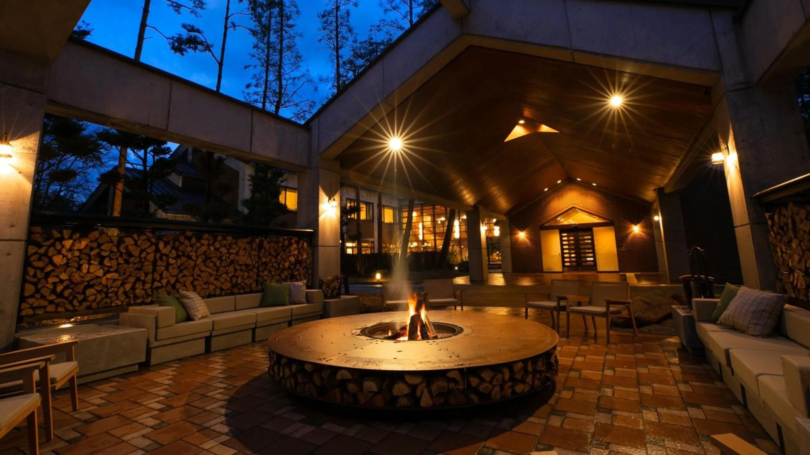 Garden in Kyukamura Retreat-Azumino-Hotel